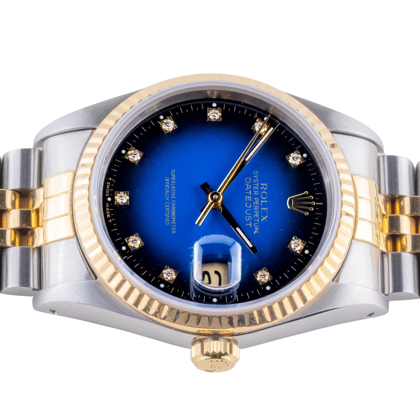 Rolex Datejust 36 16233 (1993) - 36mm Goud/Staal (6/8)
