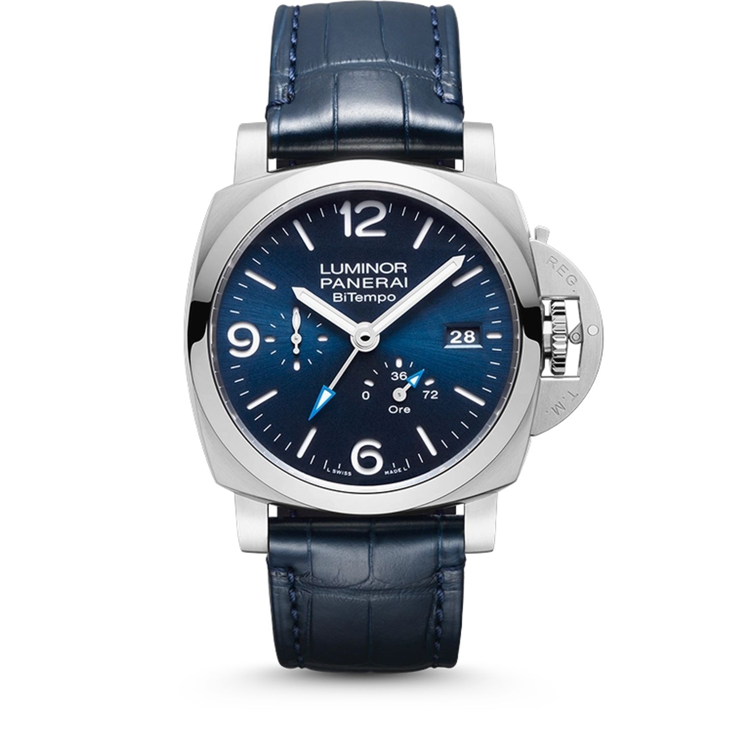 Panerai Luminor 1950 PAM01361 (2026) - Blue dial 44 mm Steel case (1/1)