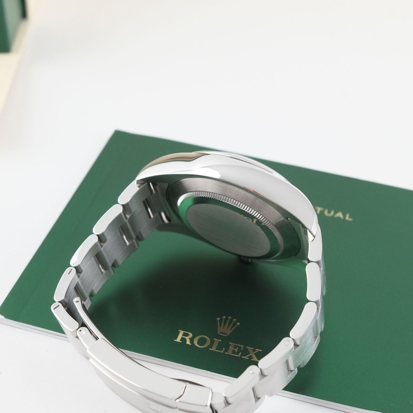 Rolex Air-King 116900 (2020) - Zwart wijzerplaat 40mm Staal (7/8)