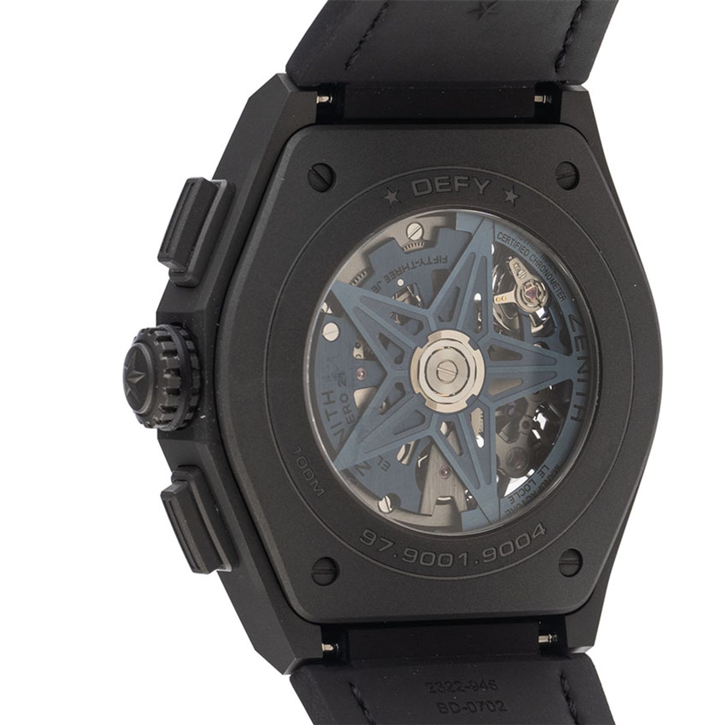 Zenith Defy El Primero 97.9001.9004/81.R946 (2026) - Transparent dial 44 mm Titanium case (7/8)