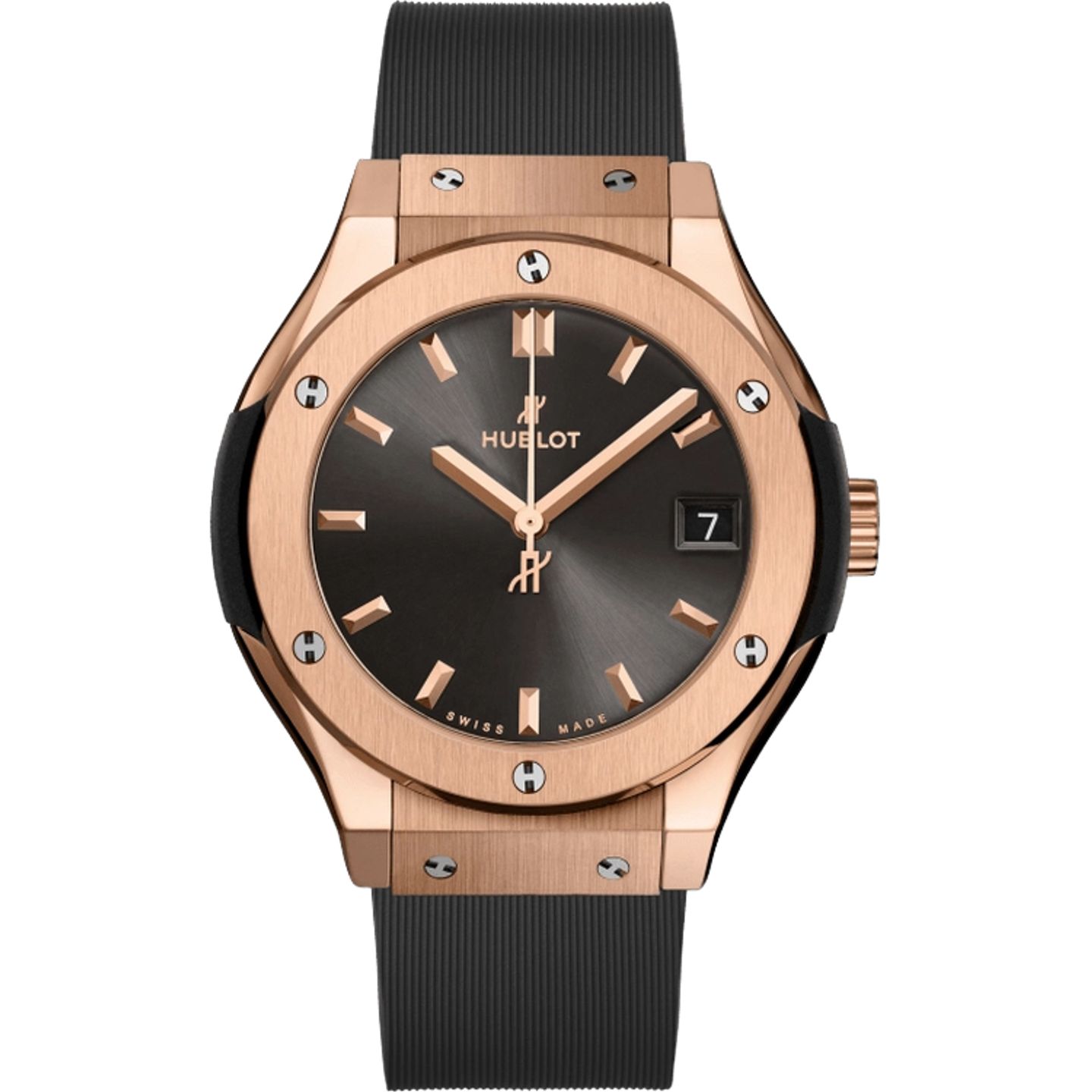 Hublot Classic Fusion Racing Grey 581.OX.7081.RX (2025) - Grey dial 33 mm Rose Gold case (1/1)