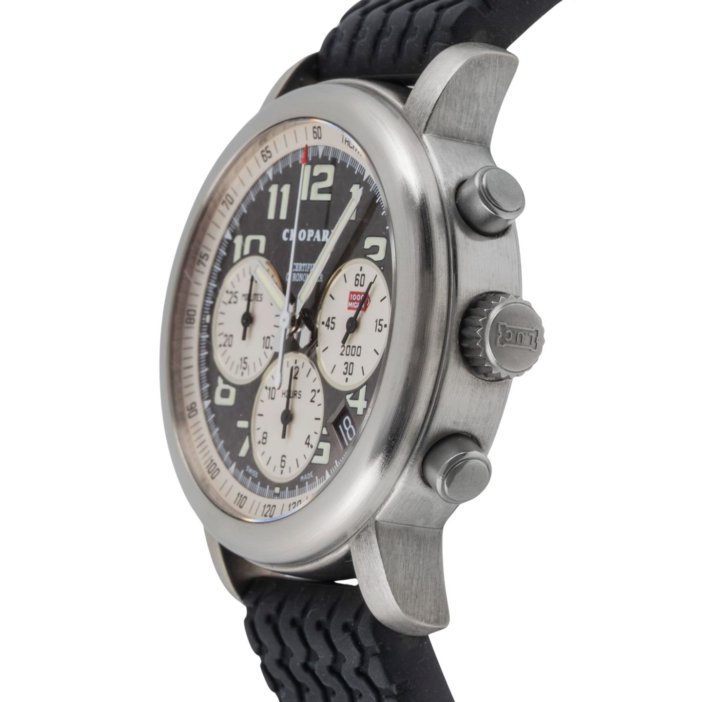 Chopard Mille Miglia 8407 (2005) - 40 mm Titanium case (6/8)