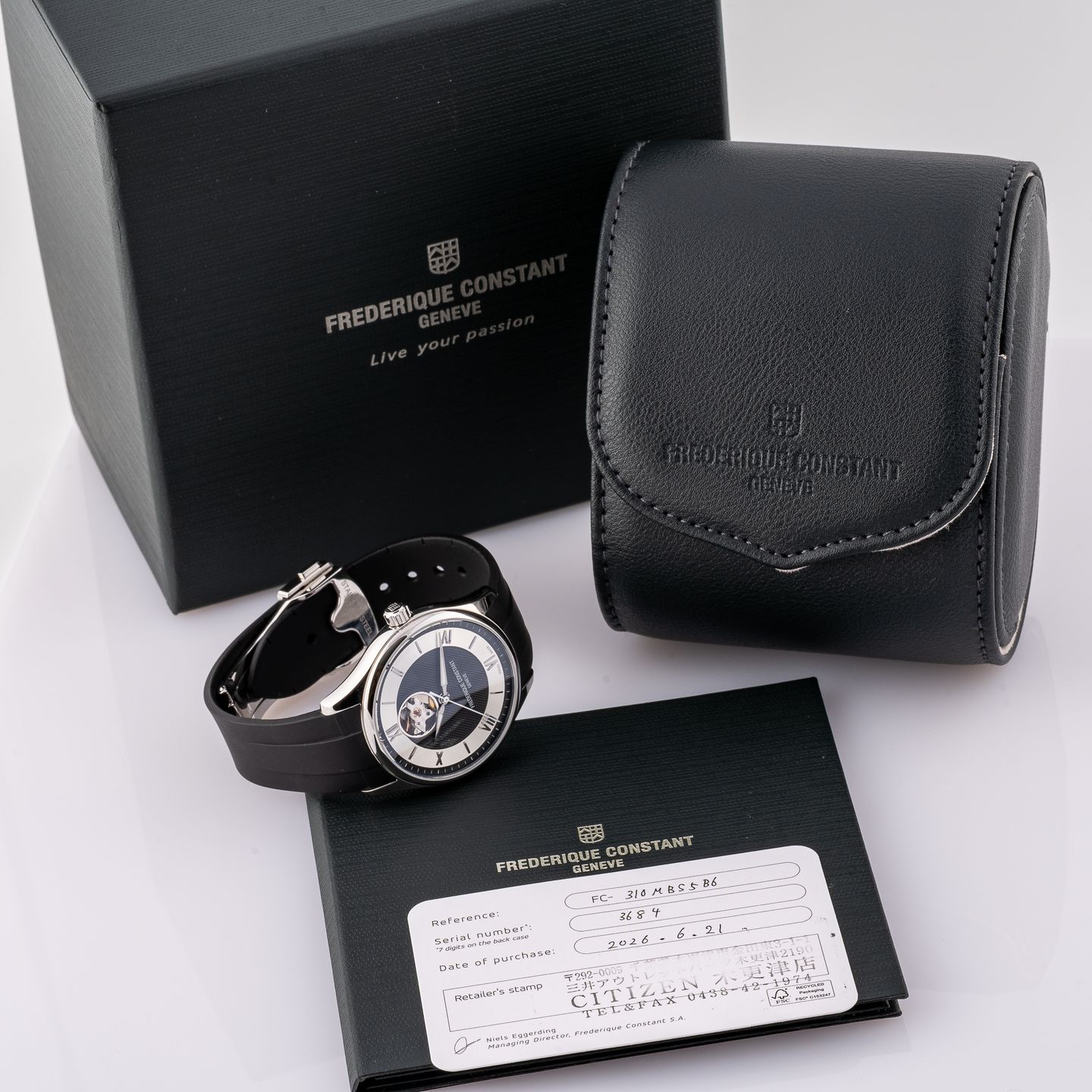 Frederique Constant Classics Heart Beat FC-335MCSALB4P26 - (6/8)