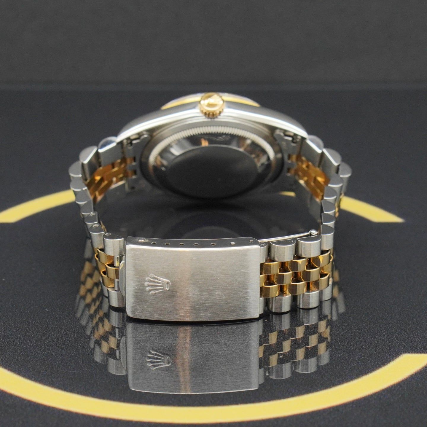 Rolex Datejust 36 16233 (1997) - Blue dial 36 mm Gold/Steel case (7/7)