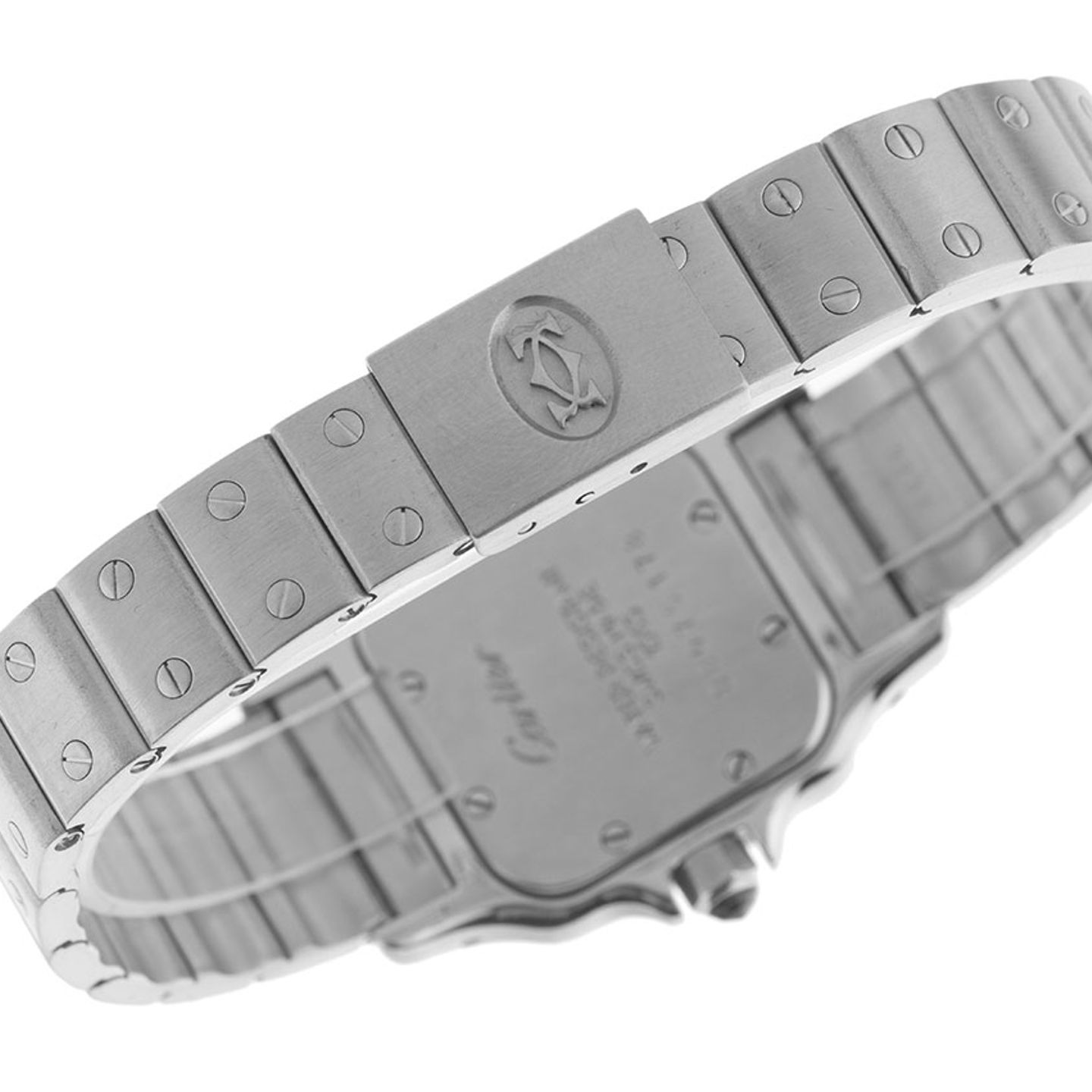 Cartier Santos Galbée 1565 (2004) - 24 mm Steel case (7/8)