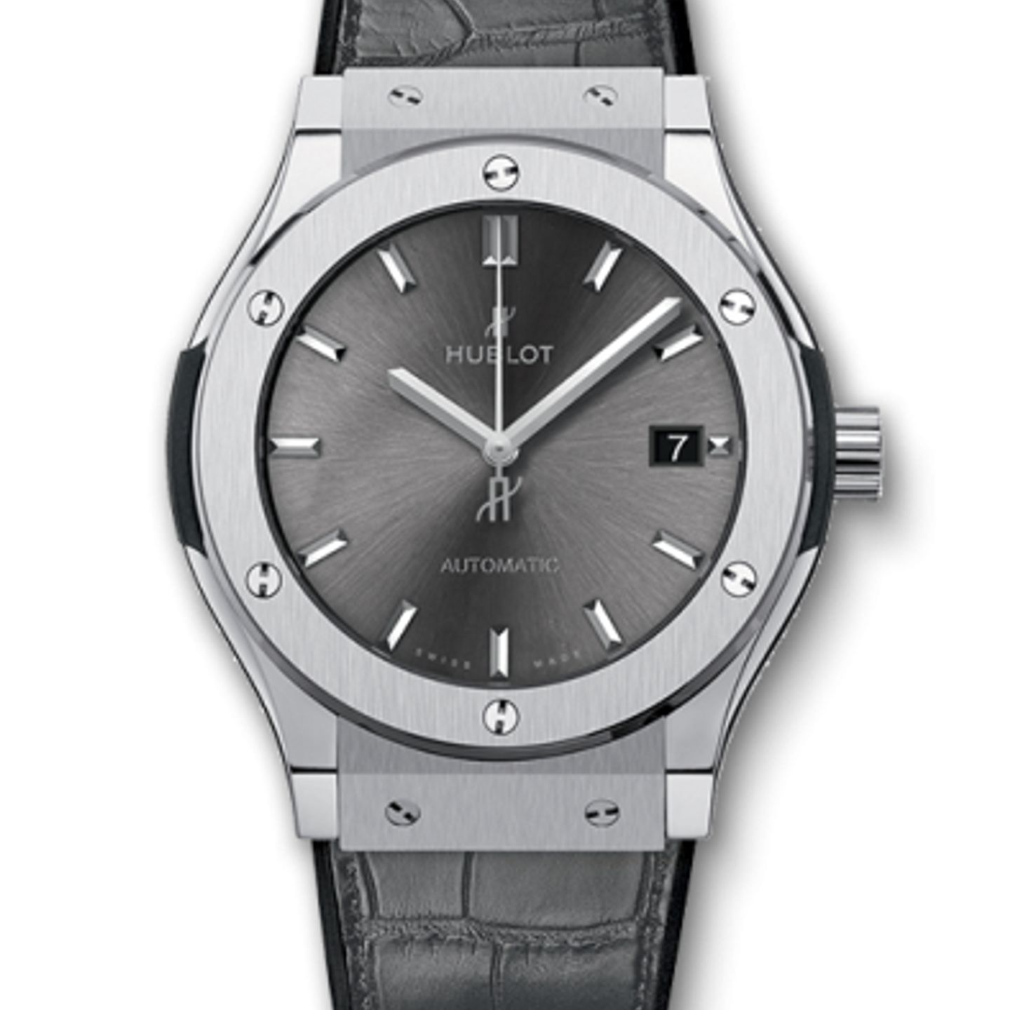 Hublot Classic Fusion Racing Grey 511.NX.7071.LR (2024) - Grijs wijzerplaat 45mm Titanium (1/1)