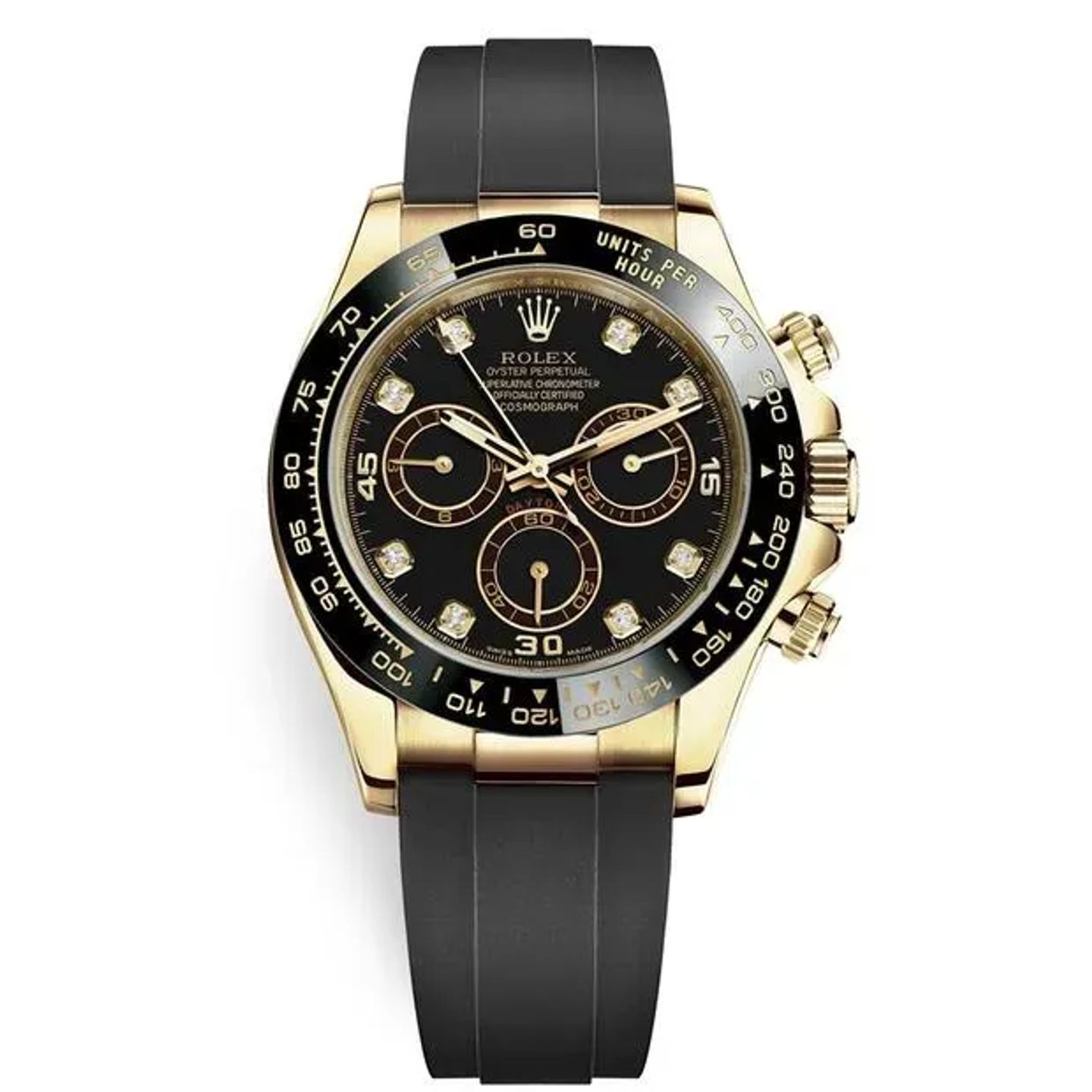 Rolex Daytona 116518LN (2023) - Black dial 40 mm Yellow Gold case (5/5)