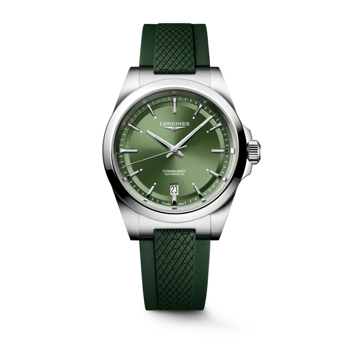 Longines Conquest L3.720.4.02.9 (2025) - Green dial 38 mm Steel case (1/1)