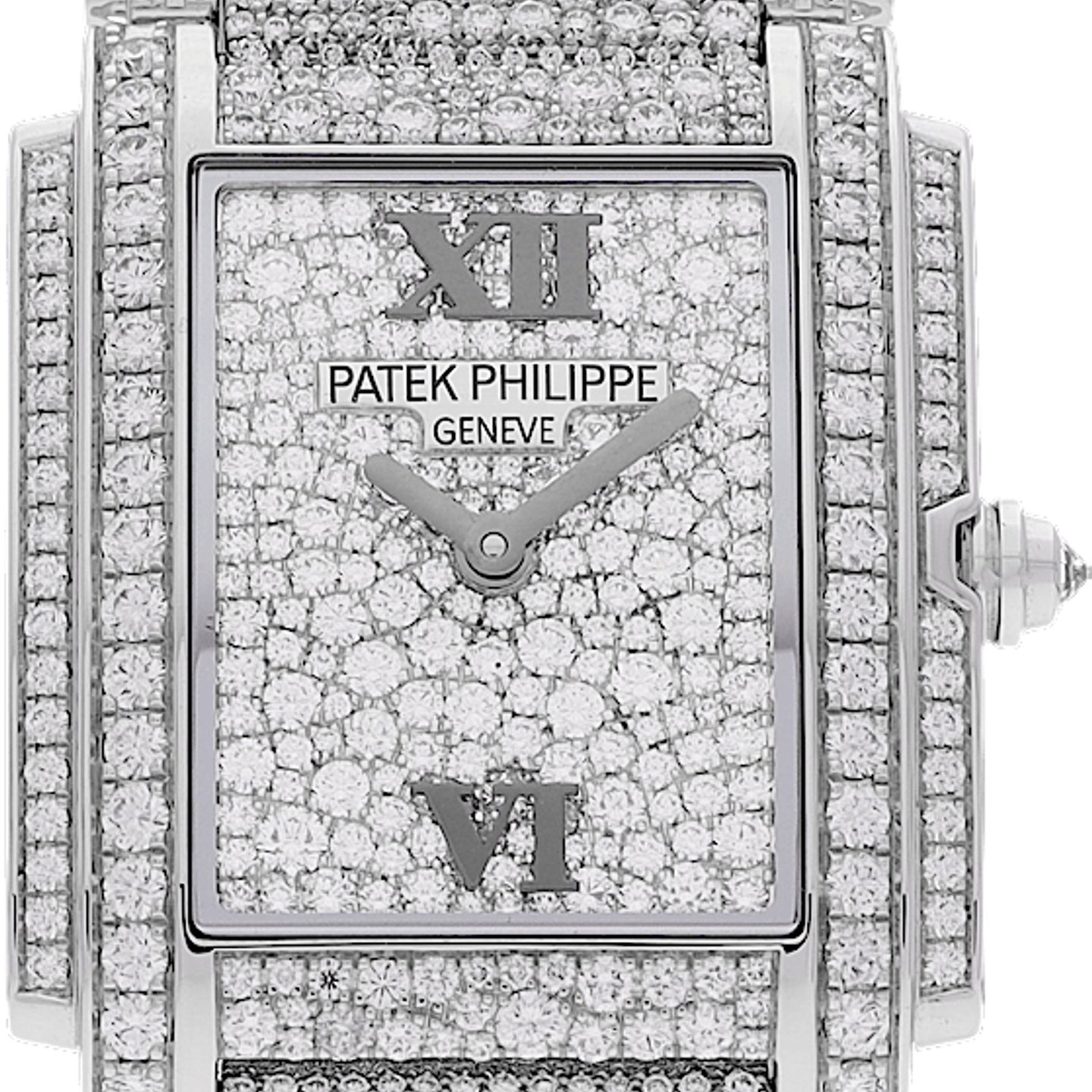 Patek Philippe Twenty~4 4910/52G-001 (2022) - Diamant wijzerplaat 26mm Staal (1/5)