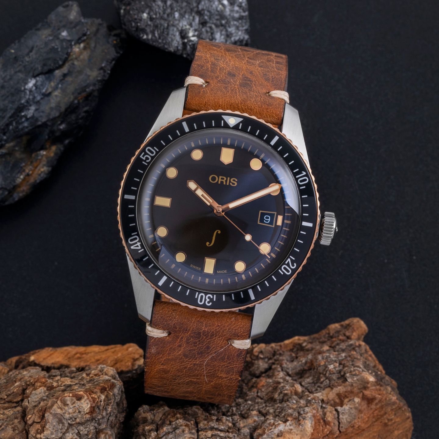 Oris Divers Sixty Five 01 733 7720 4388-Set LS - (1/8)