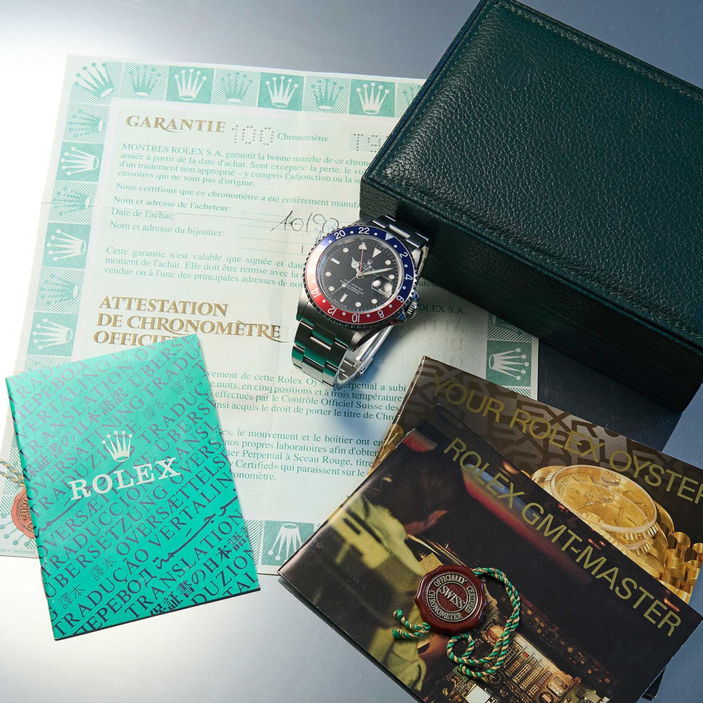 Rolex GMT-Master 16700 (1997) - Black dial 40 mm Steel case (8/8)