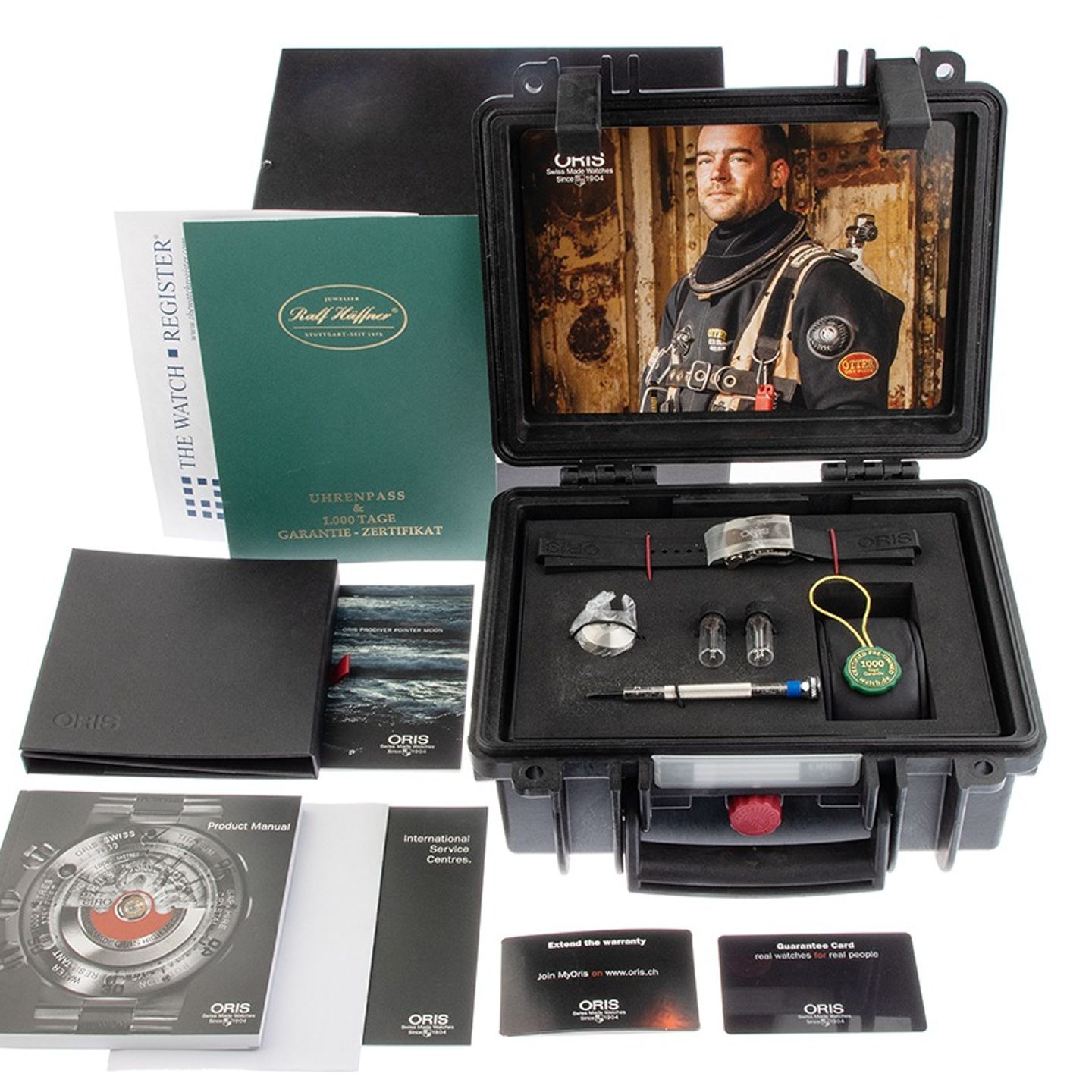 Oris ProDiver Pointer Moon 01 761 7682 7154-Set - (2/8)