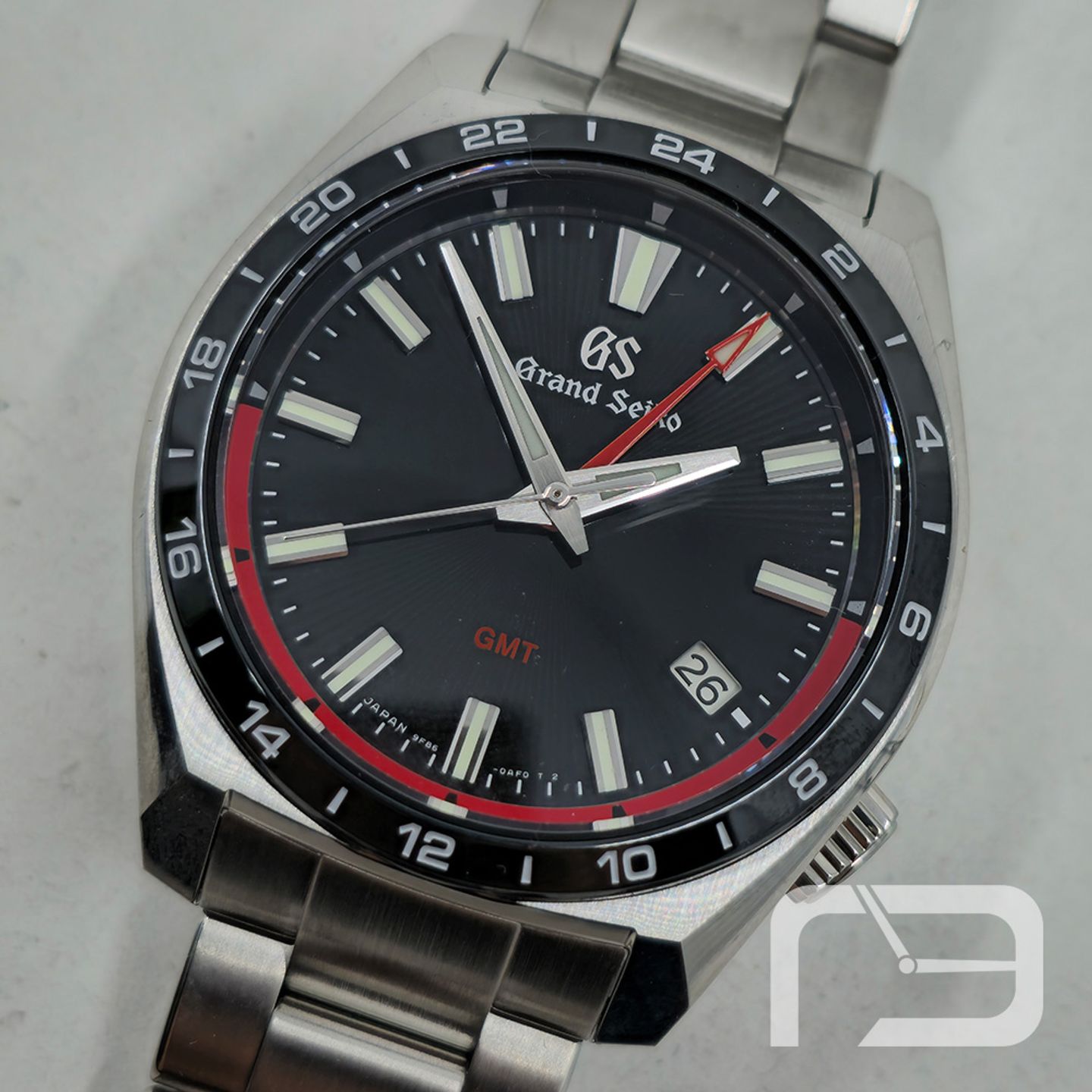 Grand Seiko Sport Collection SBGN019G 9F86-0AJ0 (2024) - Zwart wijzerplaat 40mm Staal (1/8)