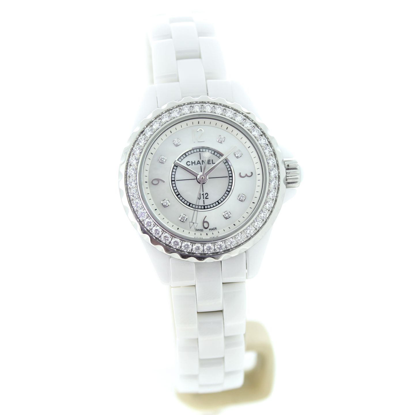 Chanel J12 H2572 (2023) - Pearl dial 29 mm Ceramic case (7/7)