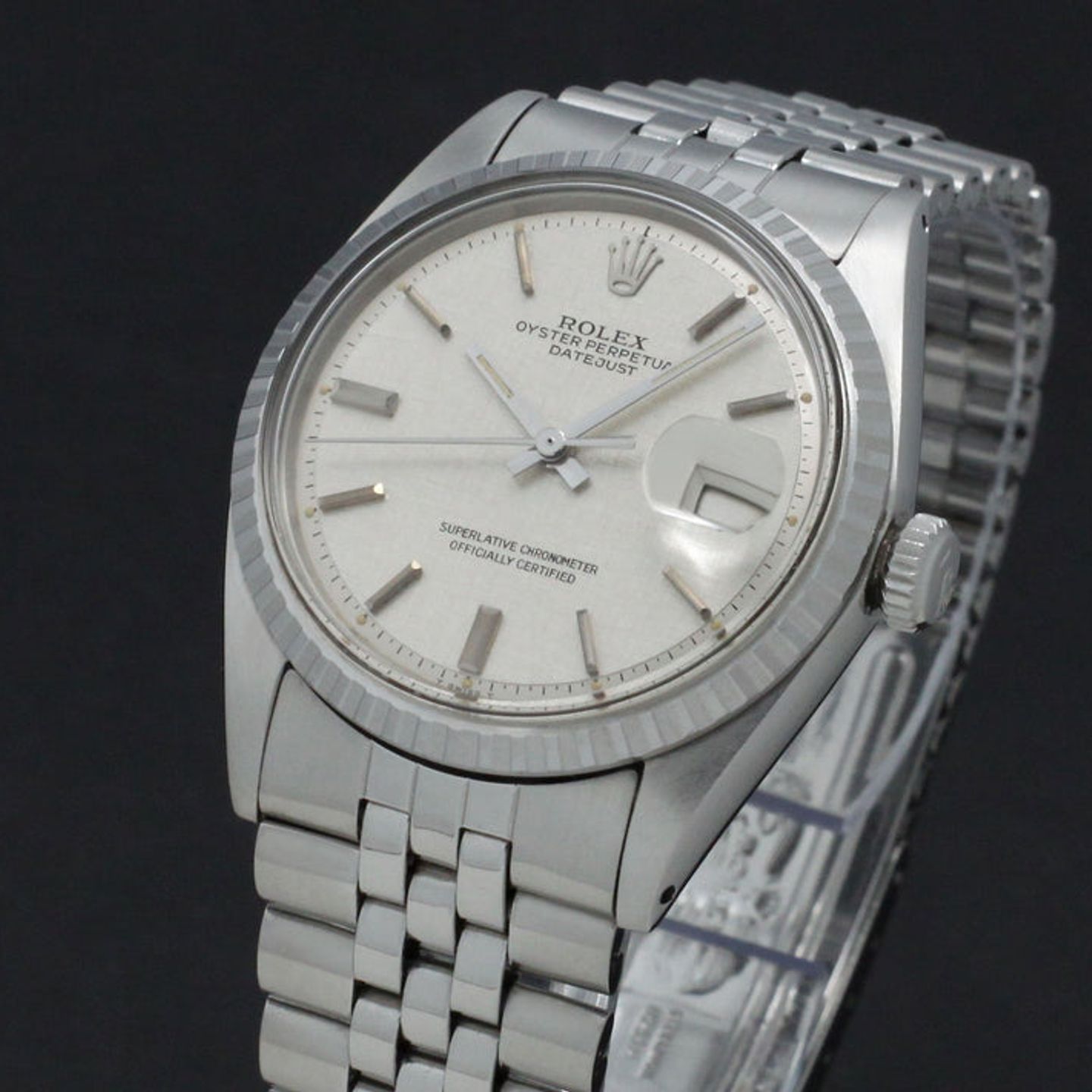 Rolex Datejust 1603 (1972) - Silver dial 36 mm Steel case (6/7)