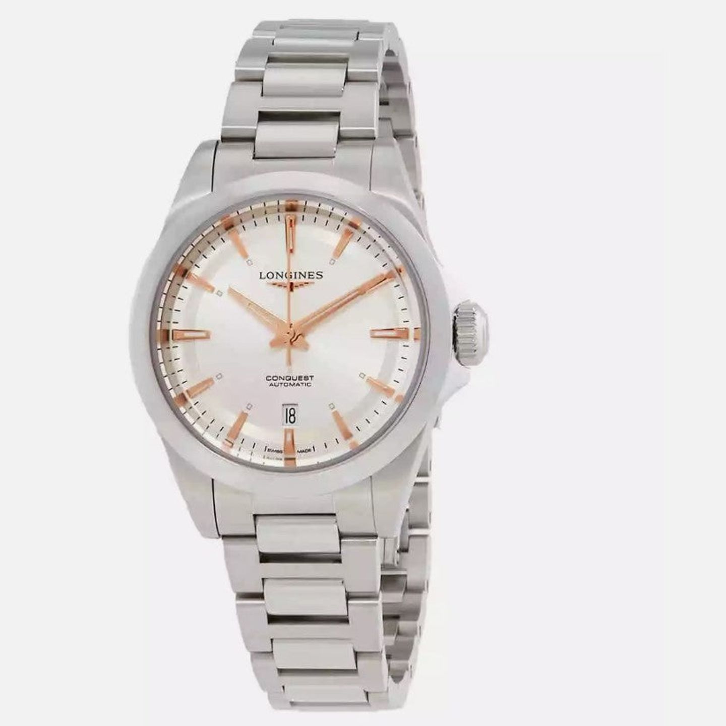 Longines Conquest L3.320.4.72.6 (2025) - Silver dial 30 mm Steel case (1/1)