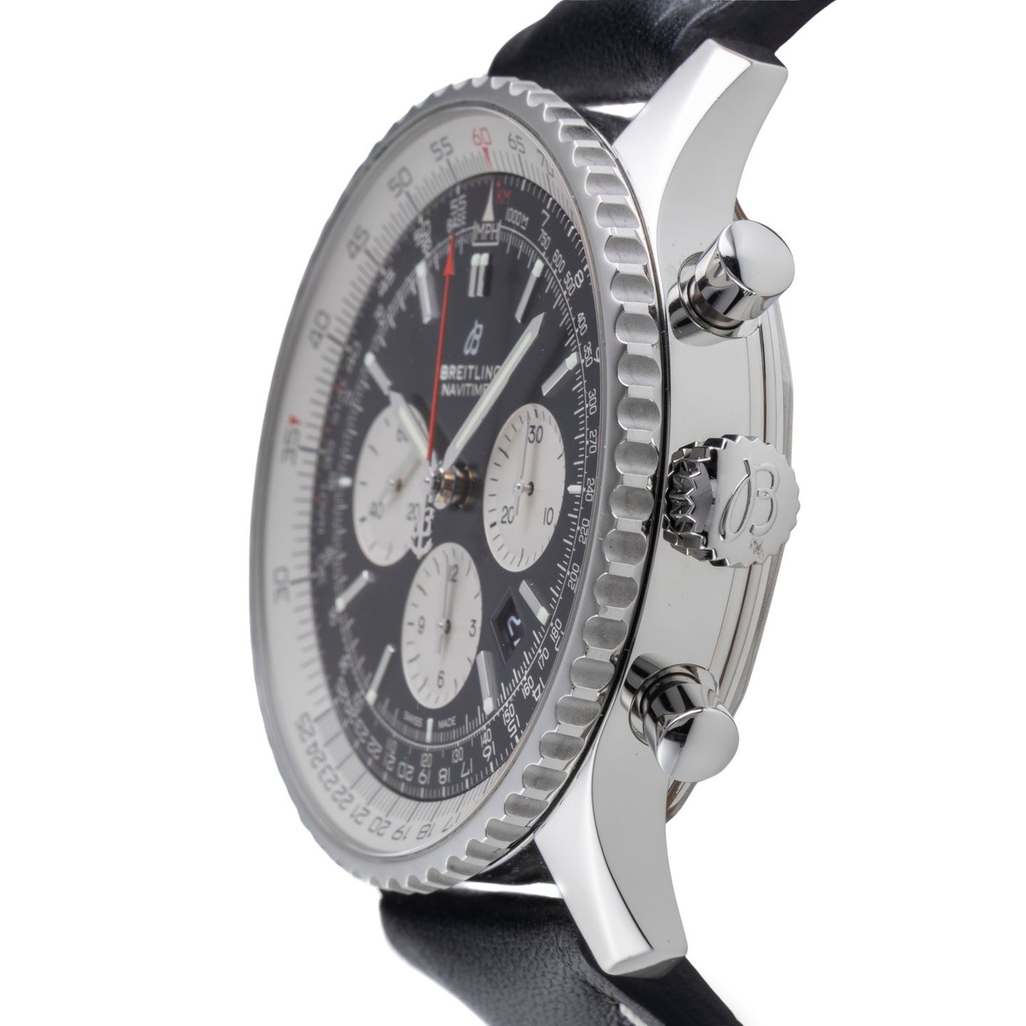 Breitling Navitimer AB0127211B1P1 (Onbekend (willekeurig serienummer)) - Zwart wijzerplaat 46mm Staal (6/8)
