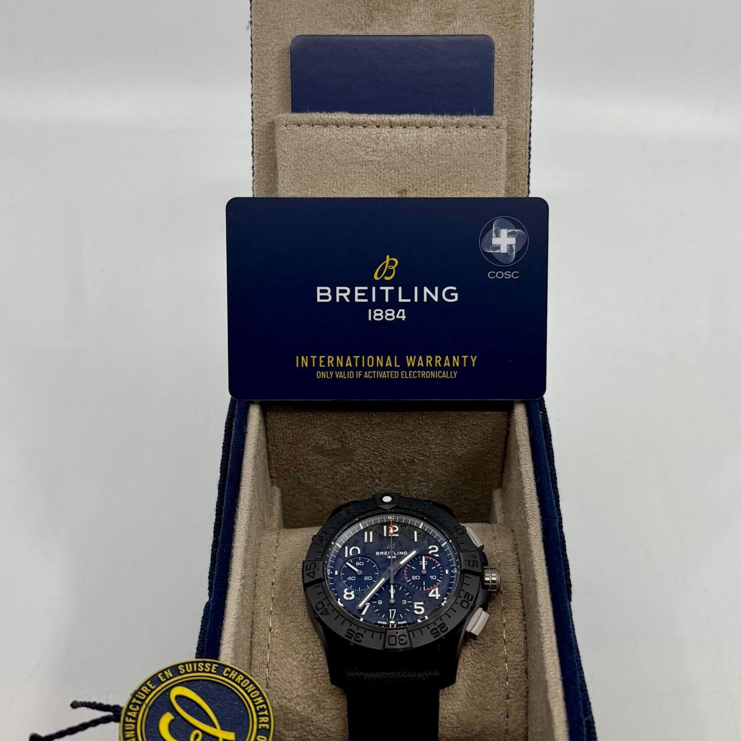Breitling Avenger SB0147101B1X1 (2025) - Zwart wijzerplaat 44mm Keramiek (3/8)