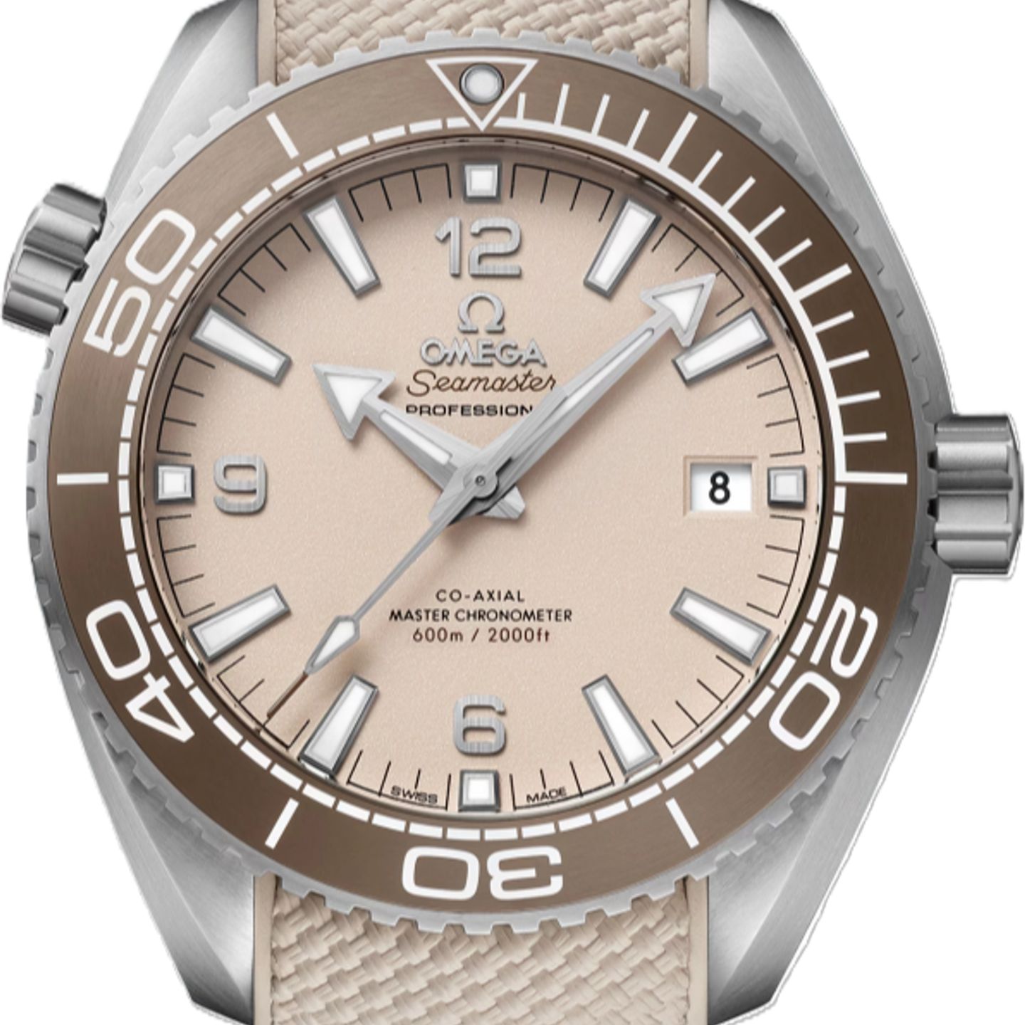 Omega Seamaster Planet Ocean 215.32.44.21.09.001 (2026) - Beige dial 44 mm Steel case (1/1)