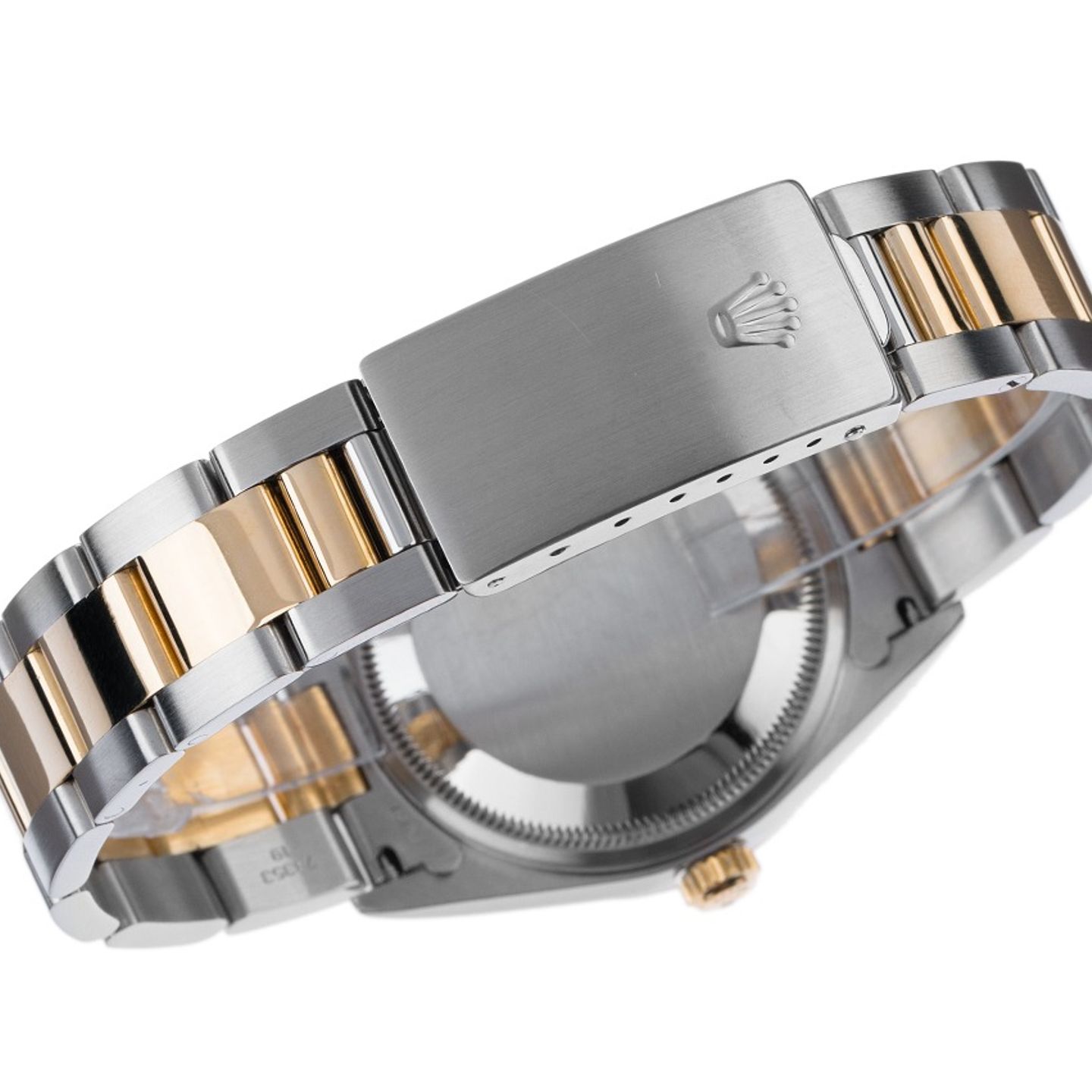 Rolex Oyster Perpetual Date 15203 (2000) - 34 mm Gold/Steel case (7/8)