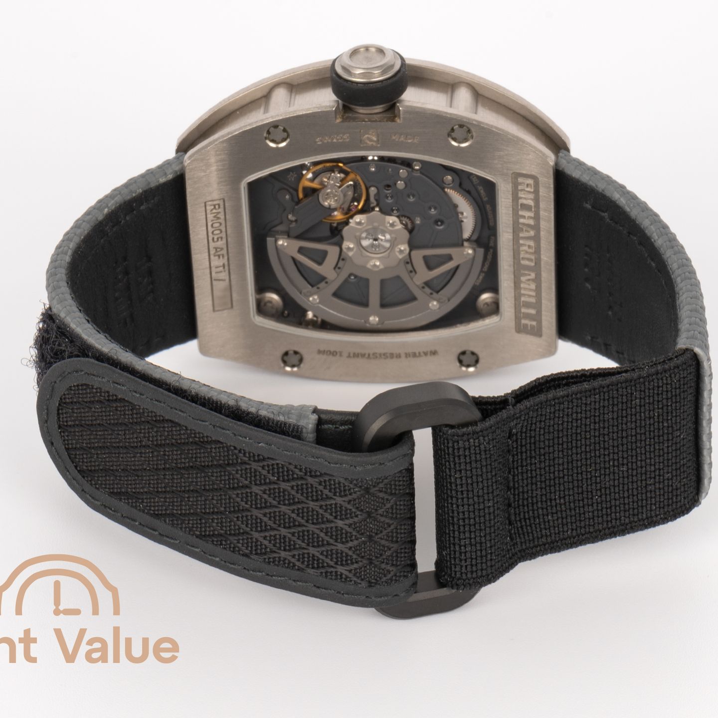 Richard Mille RM 005 RM005 AF TI (2008) - Transparent dial 38 mm Titanium case (4/7)