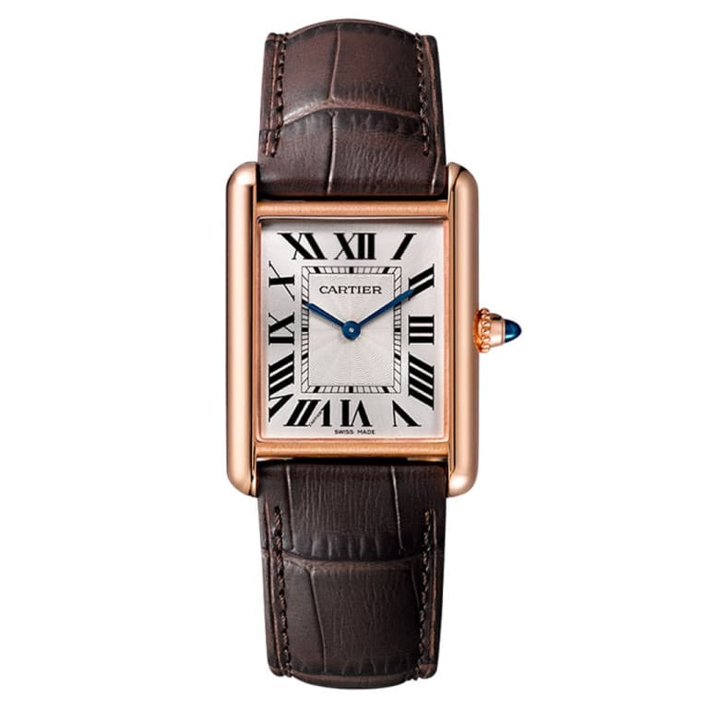 Cartier Tank Louis Cartier WGTA0011 (2024) - Zilver wijzerplaat 26mm Roségoud (1/1)