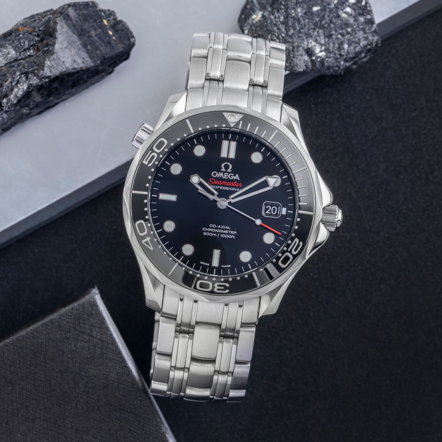 Omega Seamaster Diver 300 M 212.30.41.20.01.003 (2018) - Black dial 41 mm Steel case (1/8)