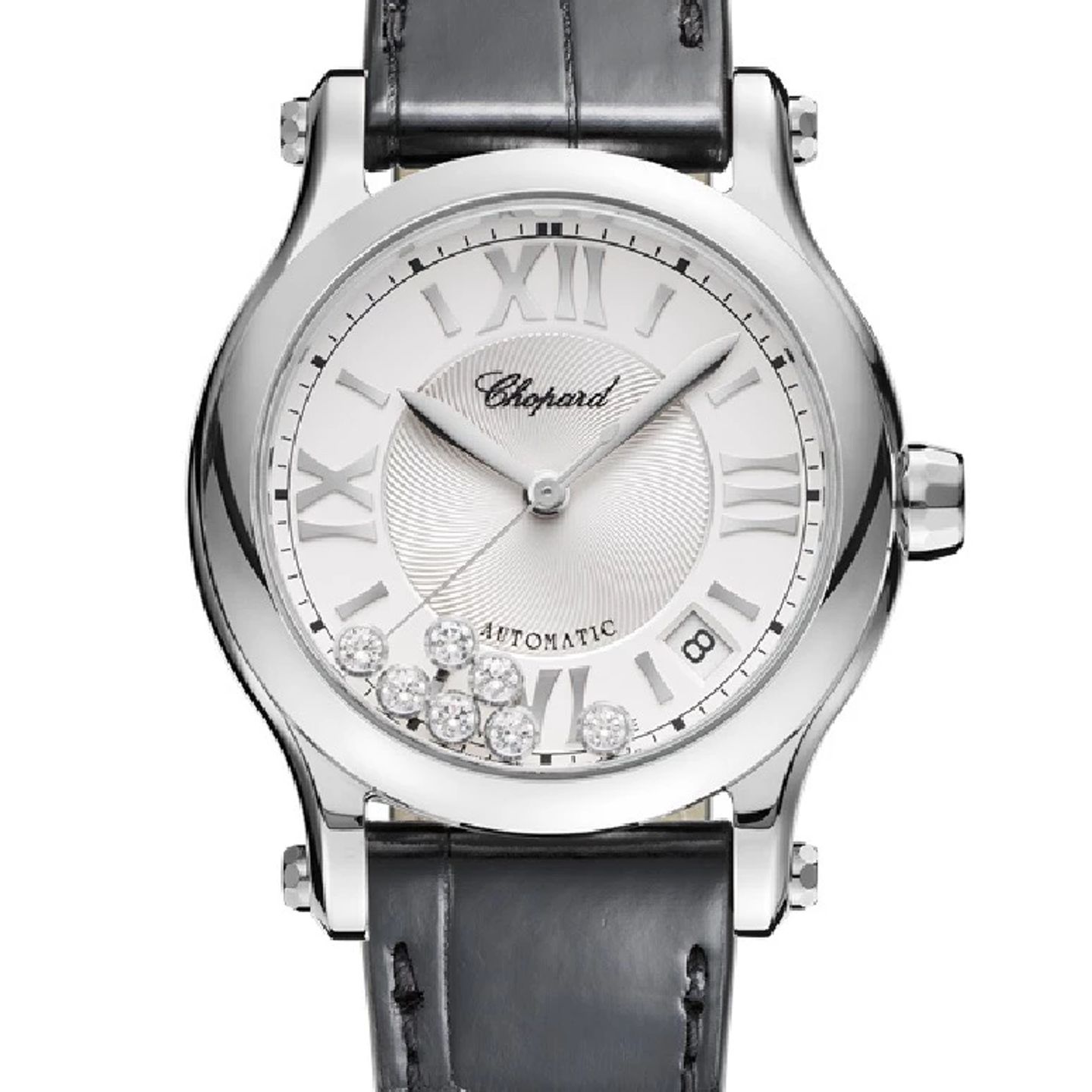 Chopard Happy Sport 278559-3001 (2024) - Silver dial 36 mm Steel case (1/3)