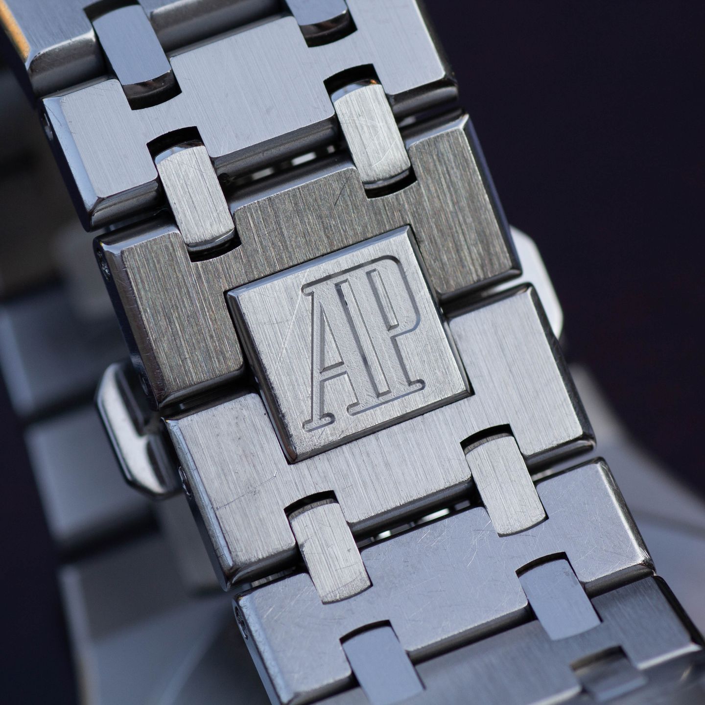 Audemars Piguet Royal Oak Selfwinding 15300ST (2011) - Wit wijzerplaat 39mm Staal (7/8)