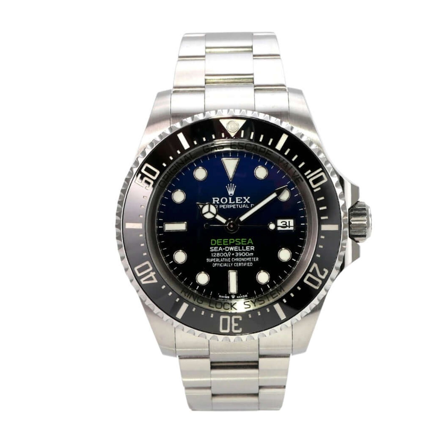 Rolex Sea-Dweller Deepsea 136660 (2024) - Blauw wijzerplaat 44mm Staal (2/8)