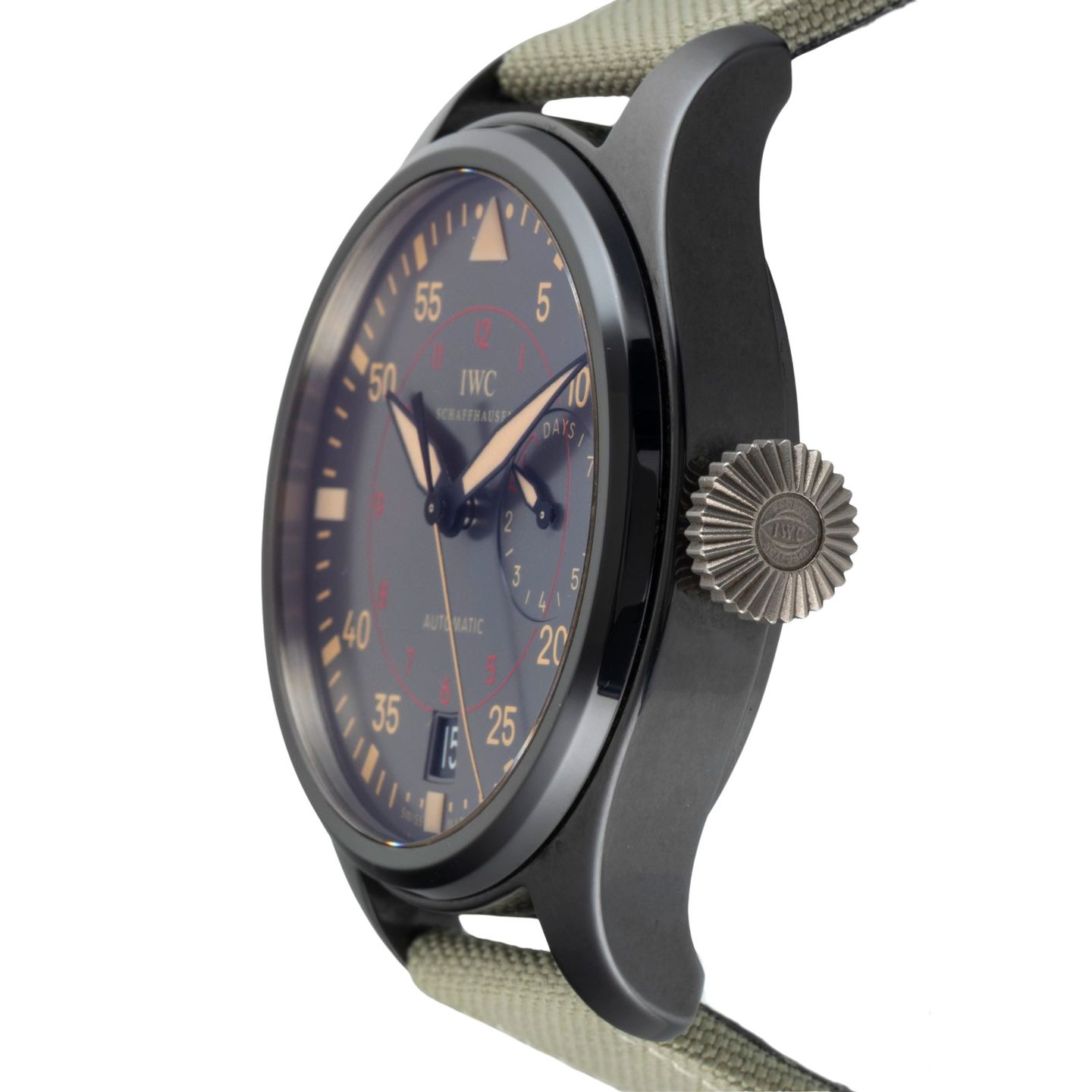 IWC Big Pilot Top Gun IW501902 (2017) - Grijs wijzerplaat 48mm Keramiek (6/8)