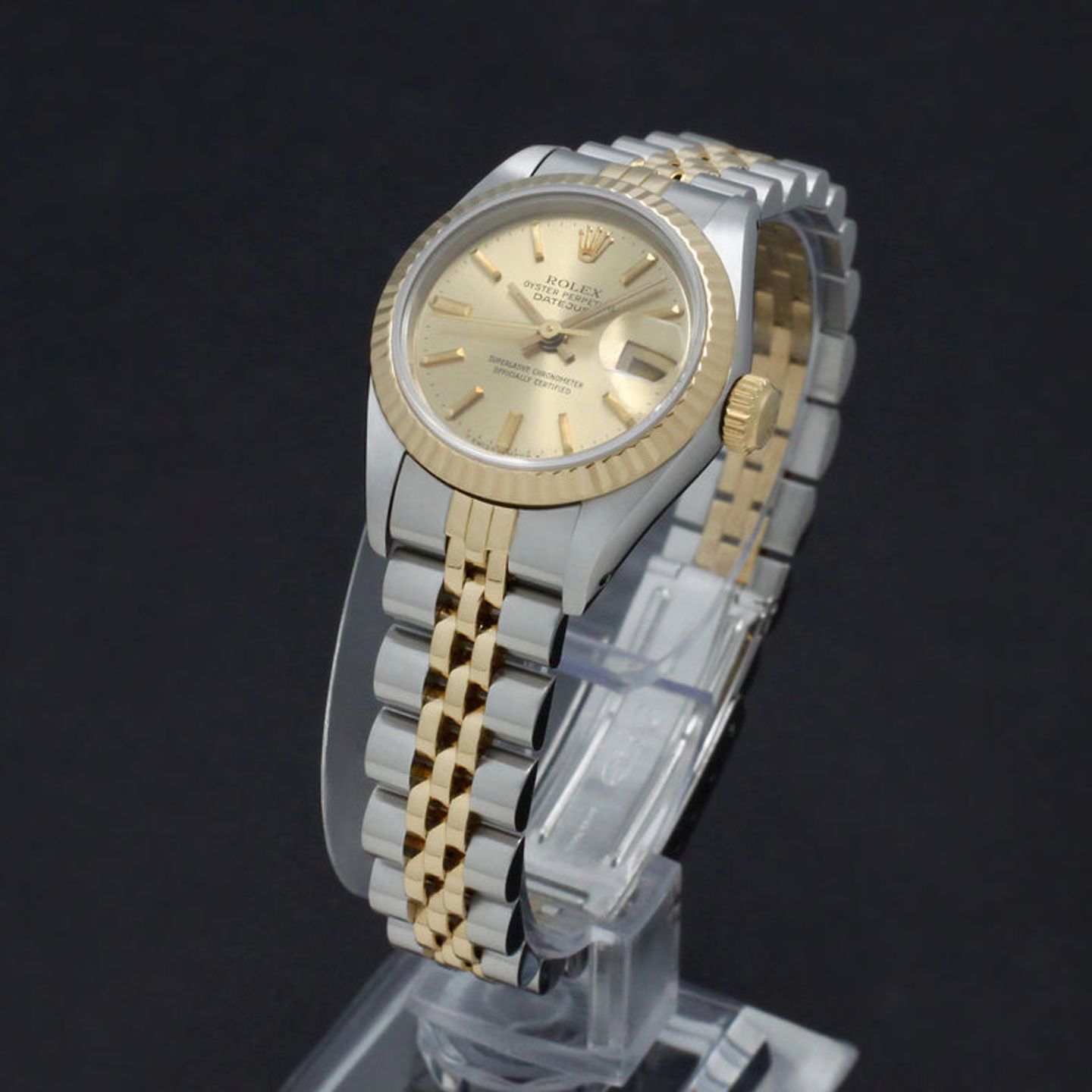 Rolex Lady-Datejust 69173 (1986) - Goud wijzerplaat 26mm Goud/Staal (5/7)