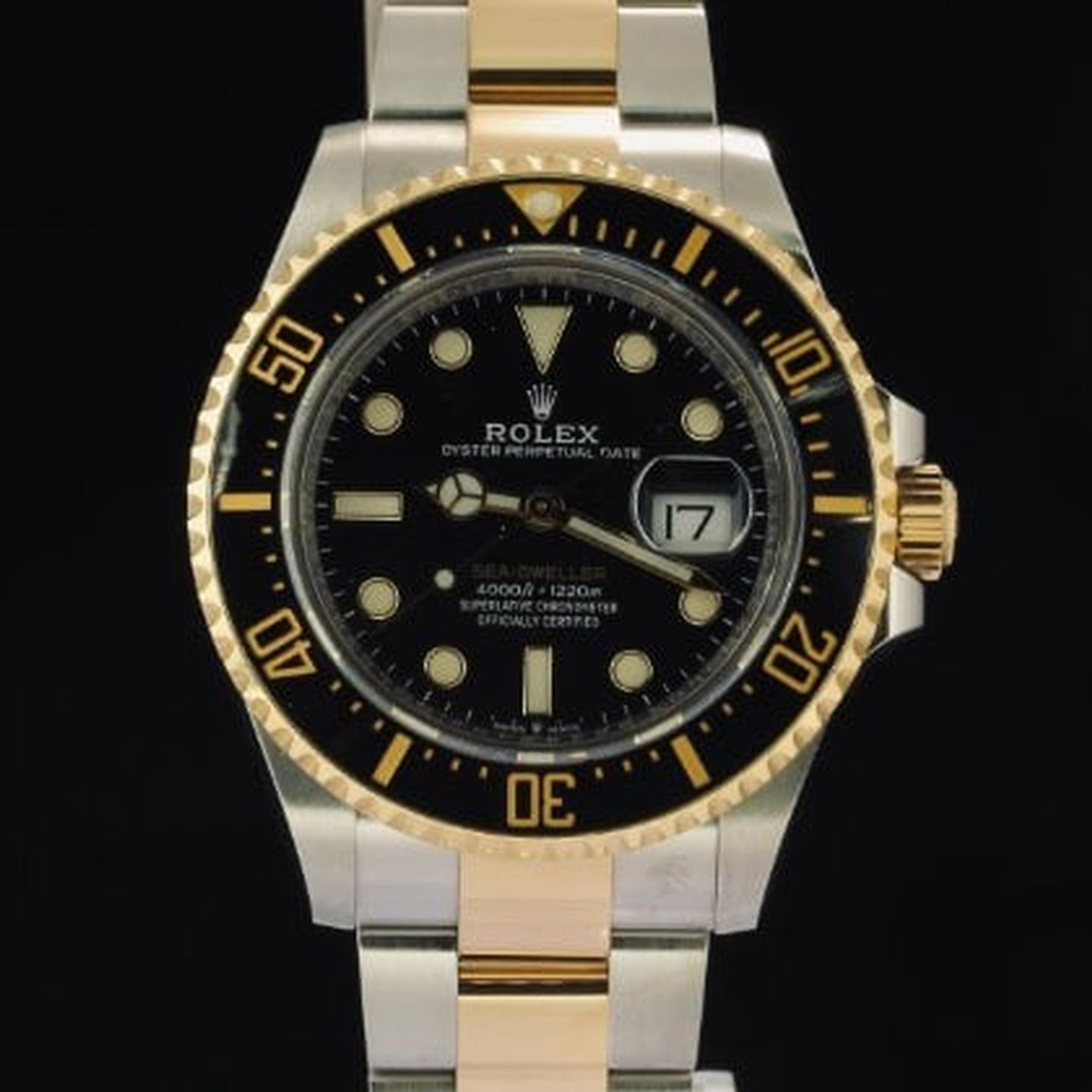 Rolex Sea-Dweller 126603 (2019) - Black dial 43 mm Gold/Steel case (1/6)