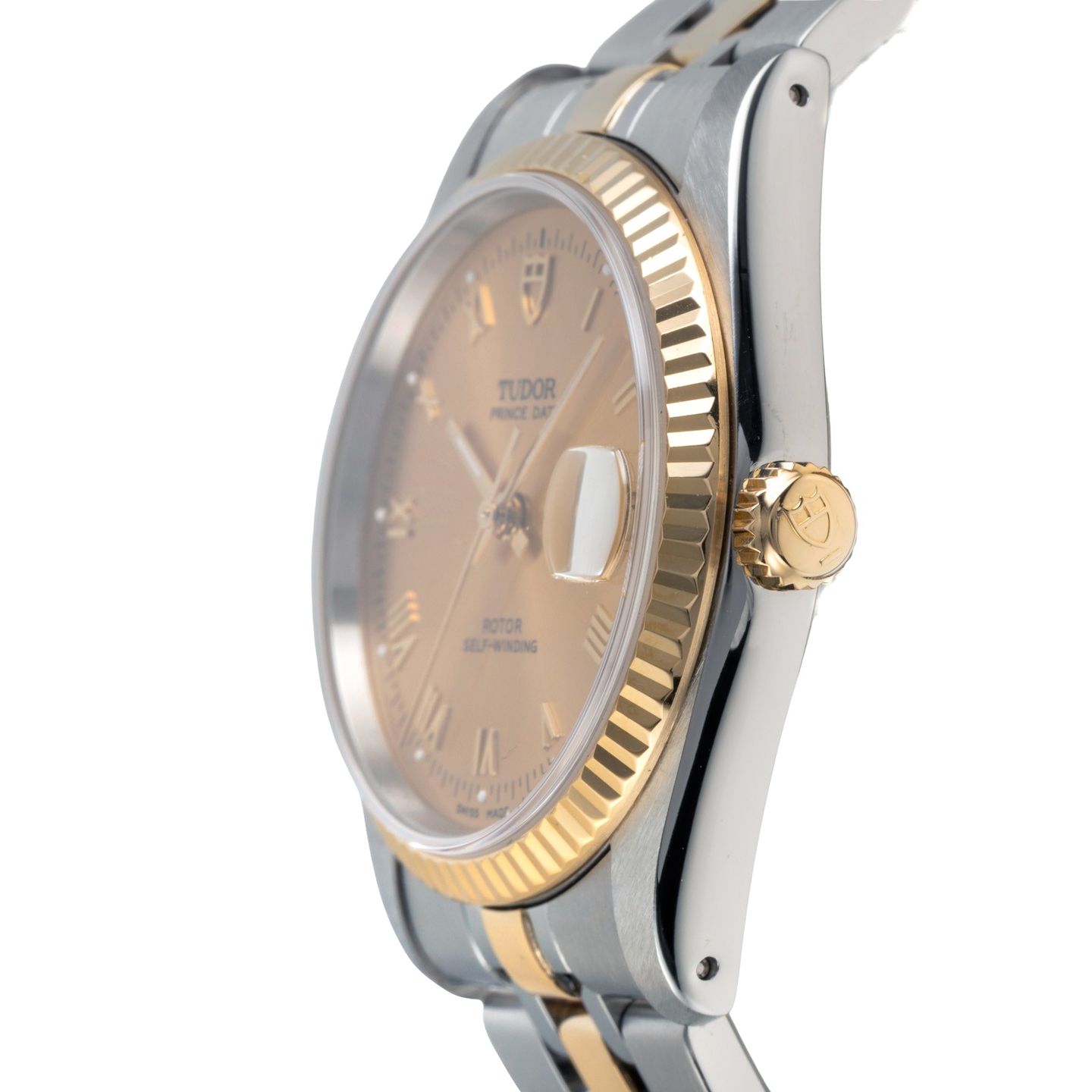 Tudor Prince Date 74033 (Onbekend (willekeurig serienummer)) - 34mm Goud/Staal (6/8)