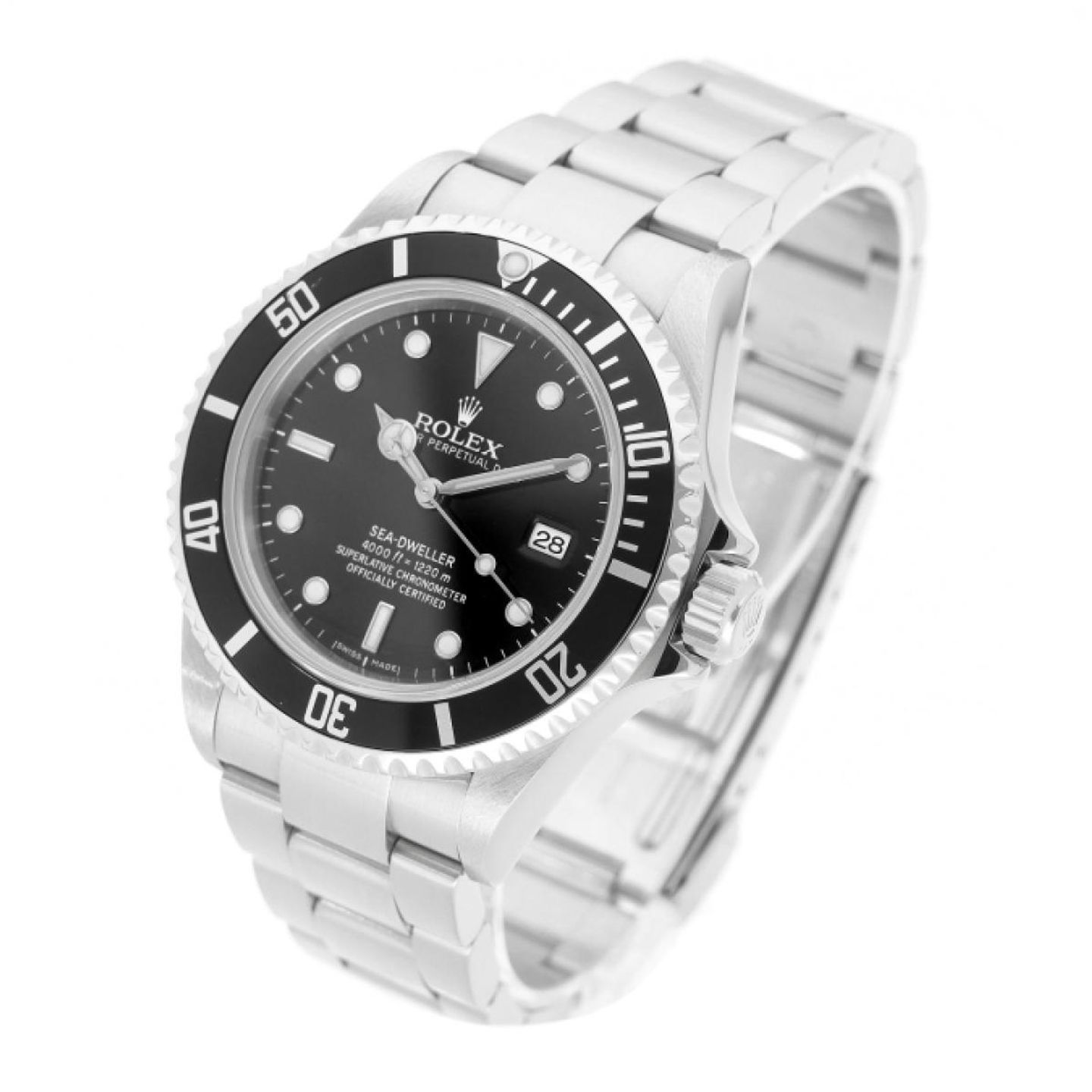 Rolex Sea-Dweller 16600T (2007) - Black dial 40 mm Steel case (2/5)