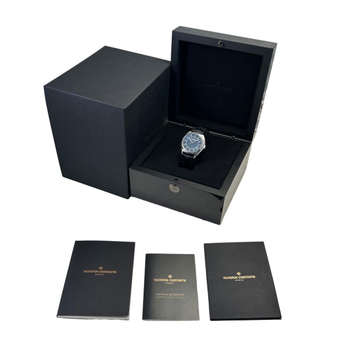 Vacheron Constantin Fiftysix 4600E/000A-B487 (2019) - Blauw wijzerplaat 40mm Staal (5/5)