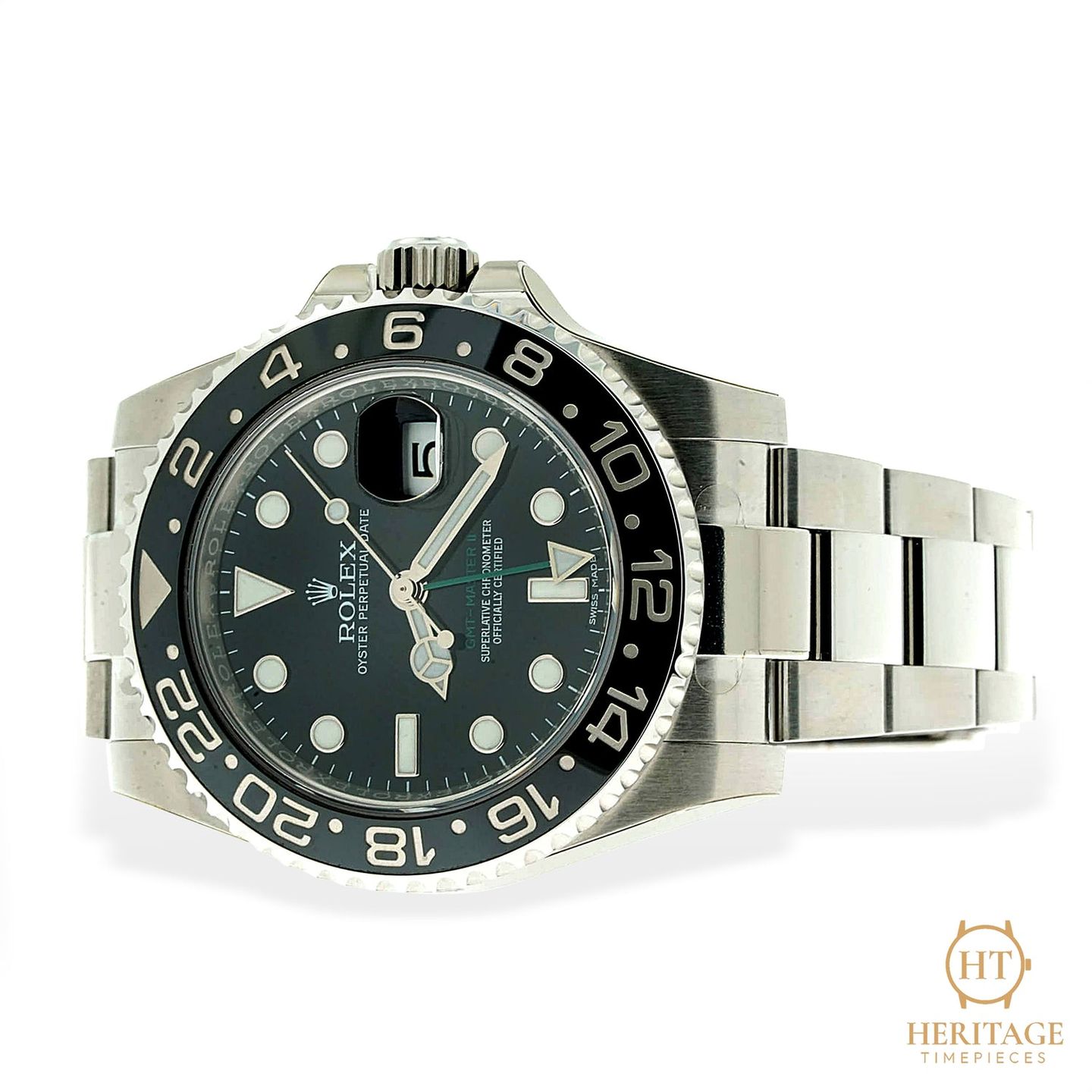 Rolex GMT-Master II 116710LN (2017) - Black dial 40 mm Steel case (3/8)