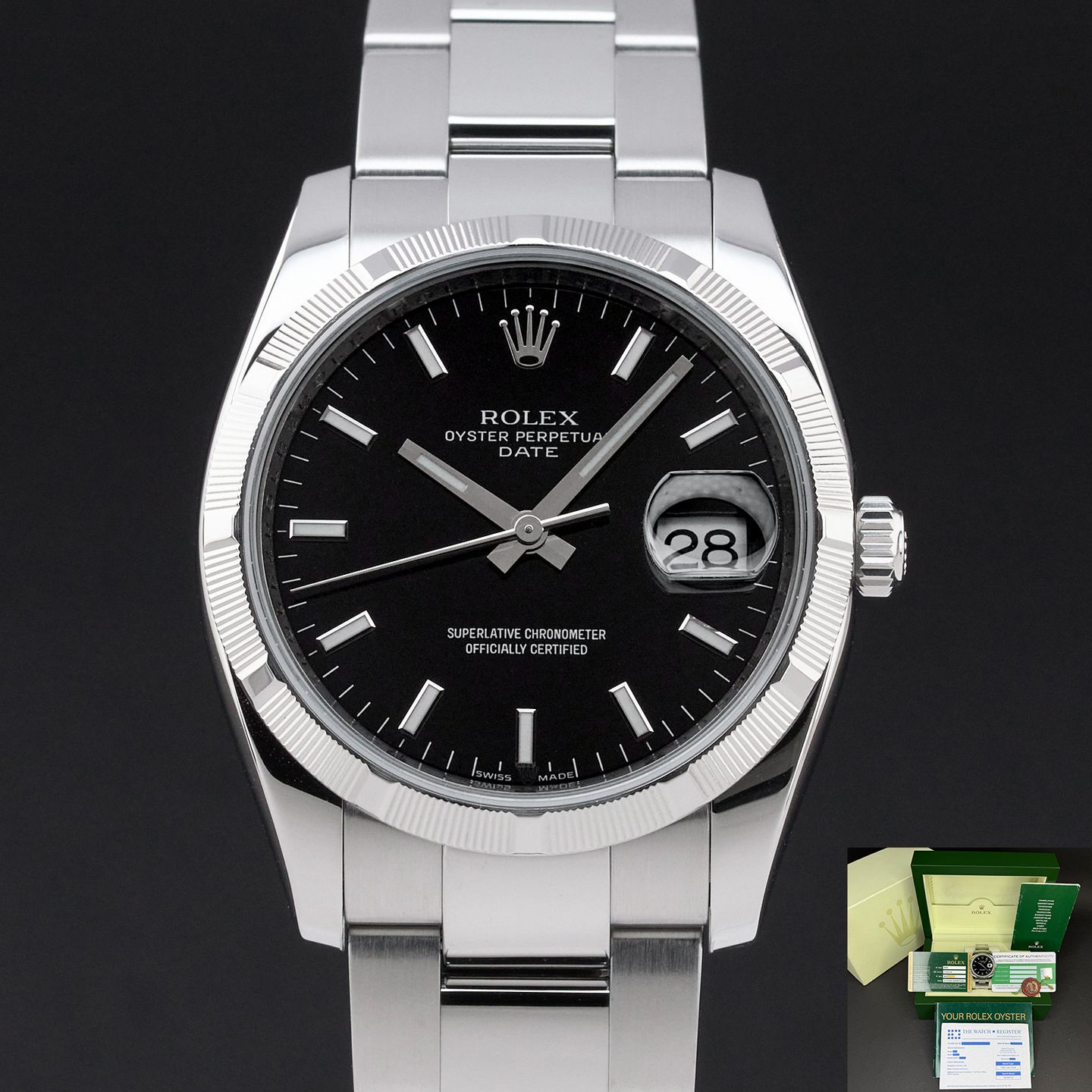 Rolex Oyster Perpetual Date 115210 - (1/7)
