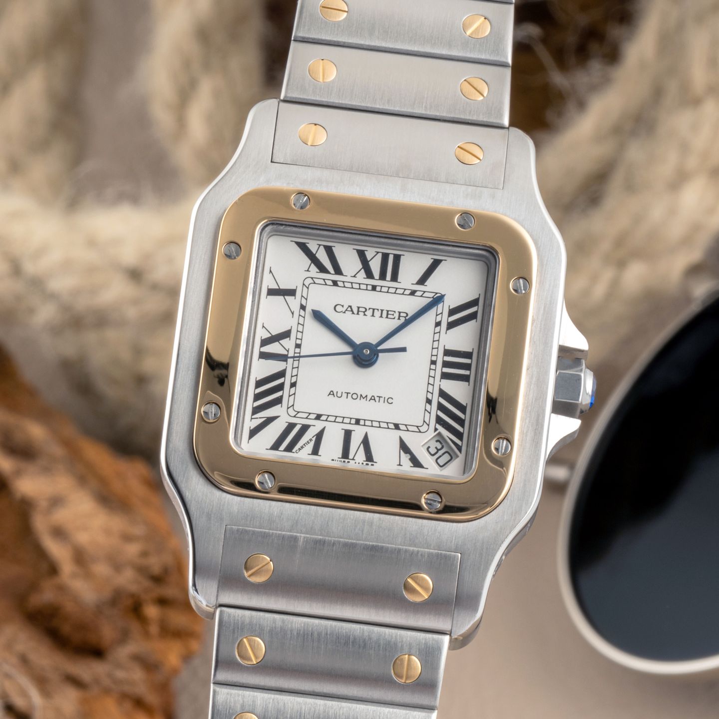 Cartier Santos Galbée W20099C4 - (3/8)