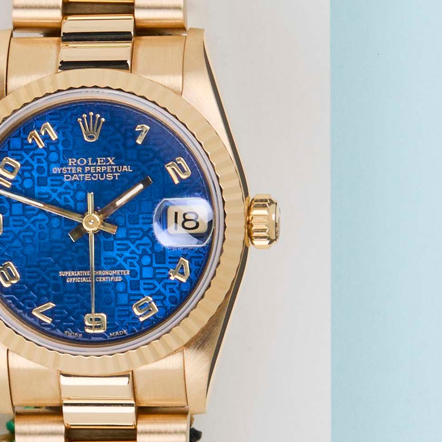 Rolex Datejust 31 68278 (1990) - 31mm Geelgoud (5/8)