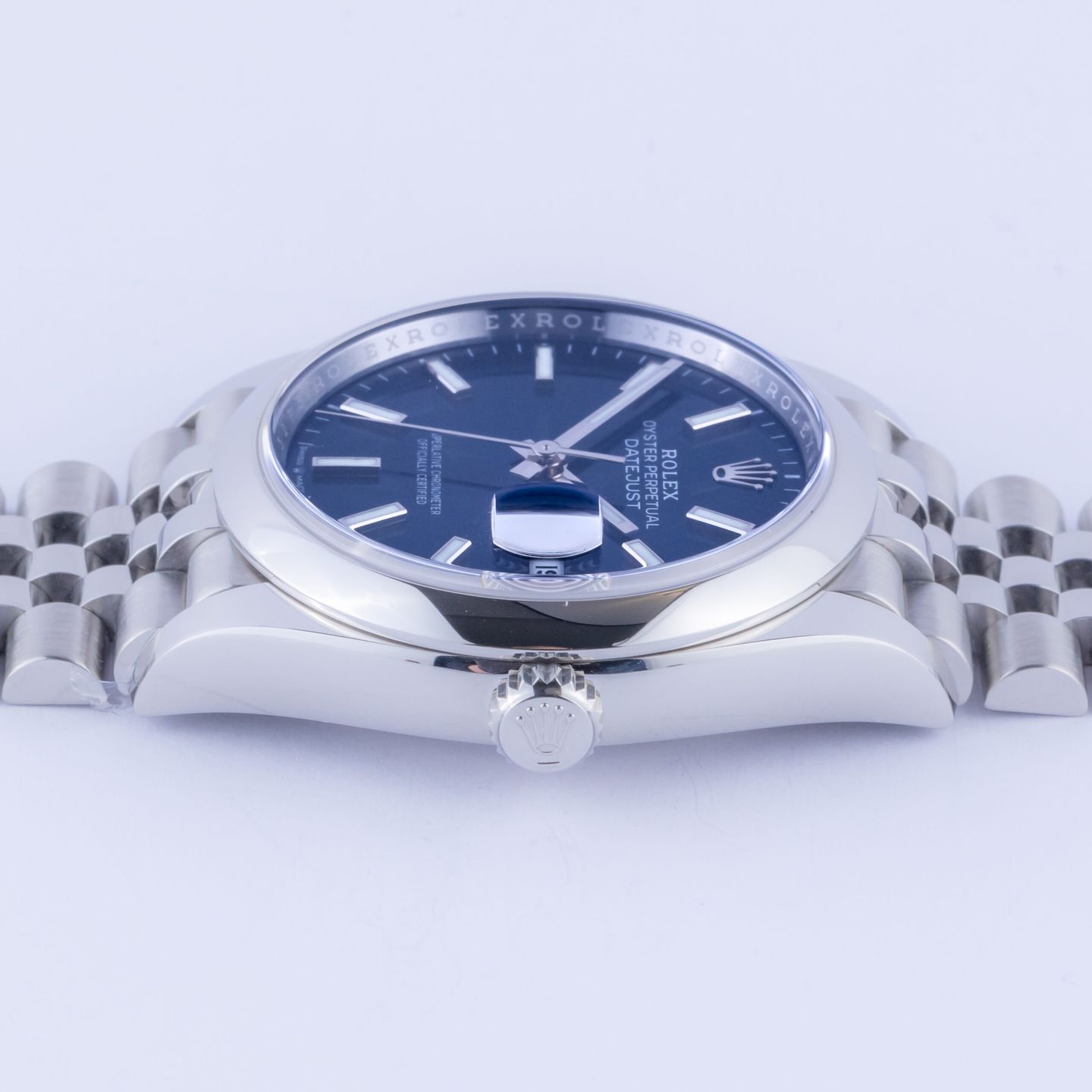 Rolex Datejust 36 126200 (2021) - Blue dial 36 mm Steel case (5/8)