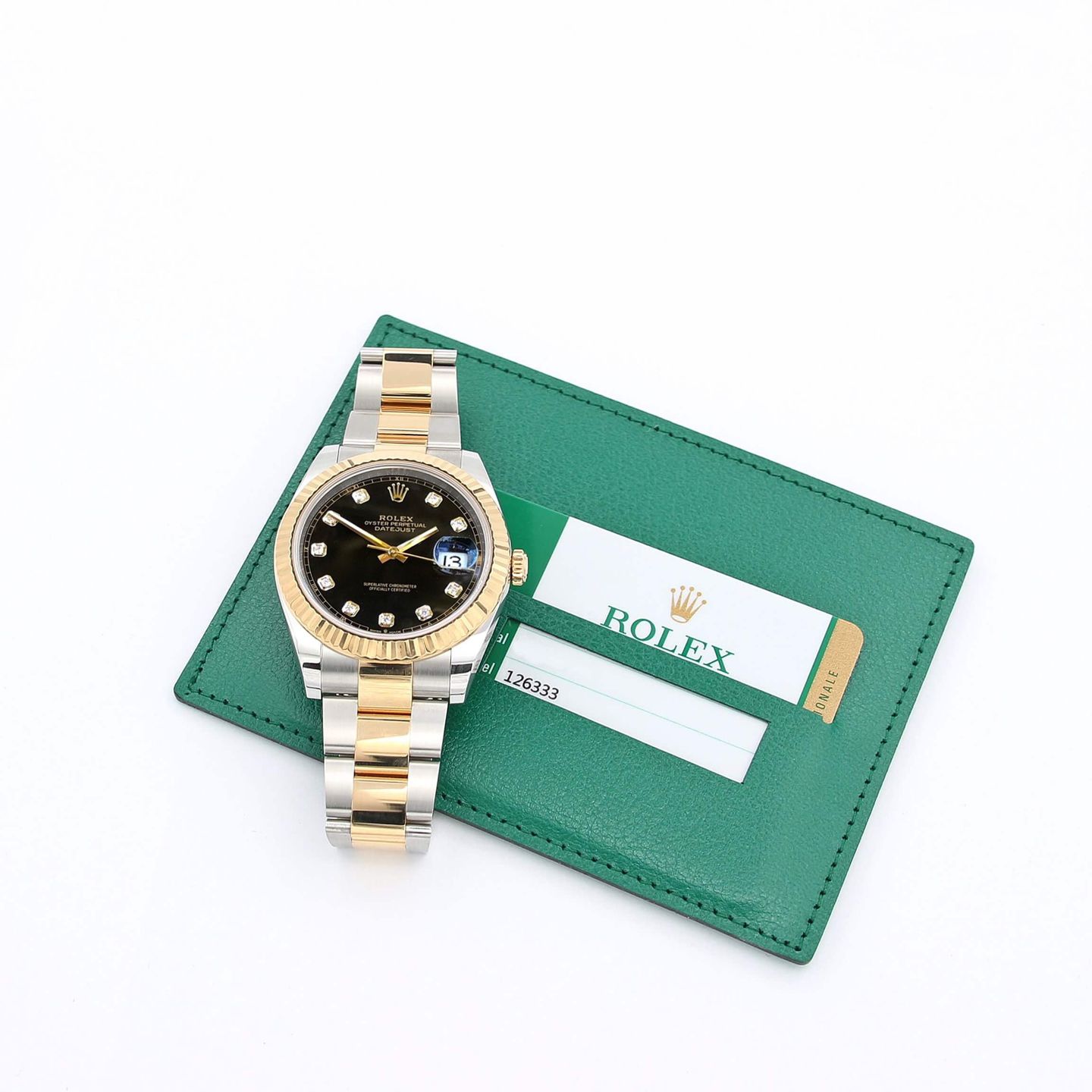 Rolex Datejust 41 126333 (Onbekend (willekeurig serienummer)) - 41mm Goud/Staal (3/5)