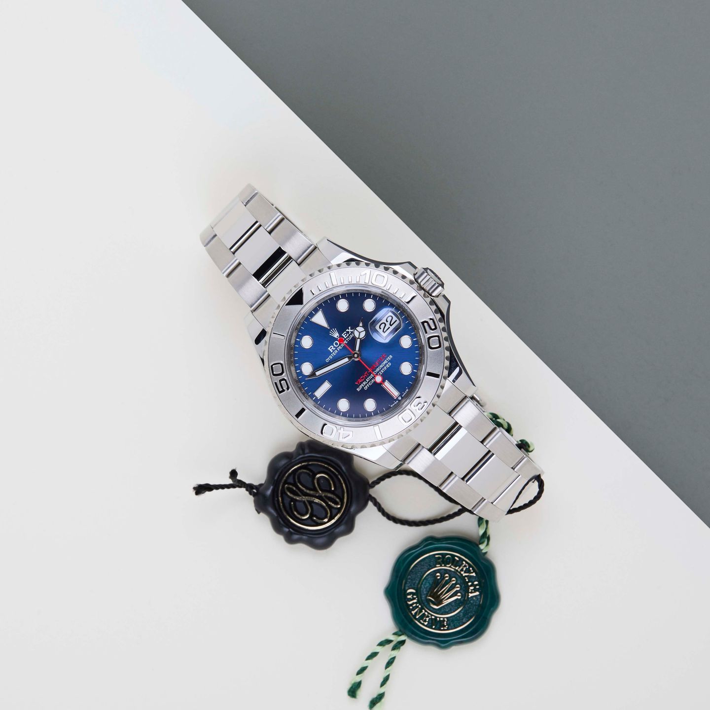Rolex Yacht-Master 40 126622 (2021) - Blauw wijzerplaat 40mm Staal (2/8)