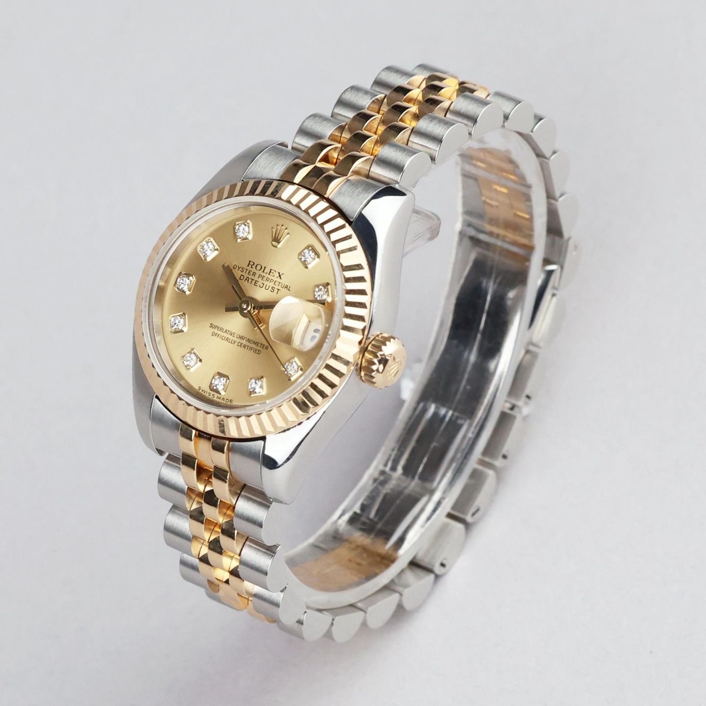 Rolex Lady-Datejust 179173 (2006) - 26mm Goud/Staal (4/7)