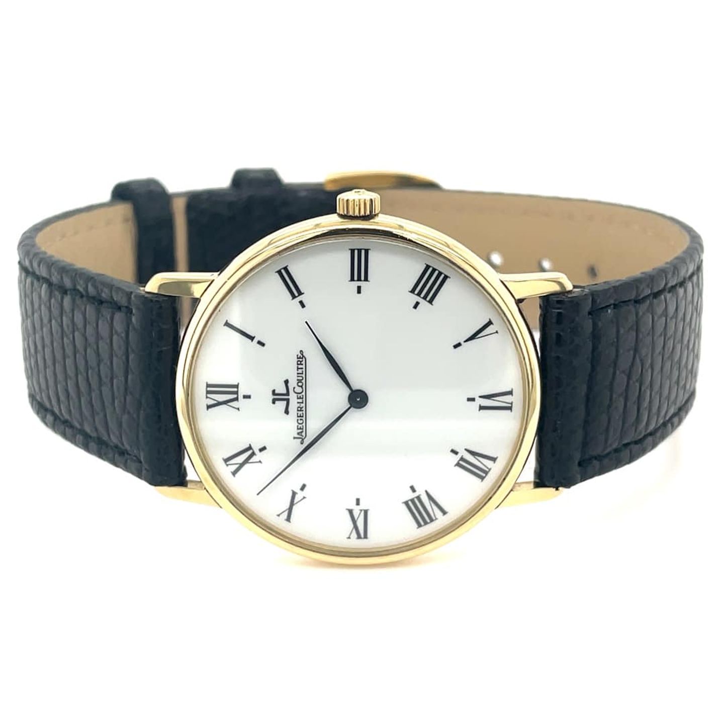 Jaeger-LeCoultre Vintage 1401111N (Unknown (random serial)) - White dial 37 mm Yellow Gold case (1/8)