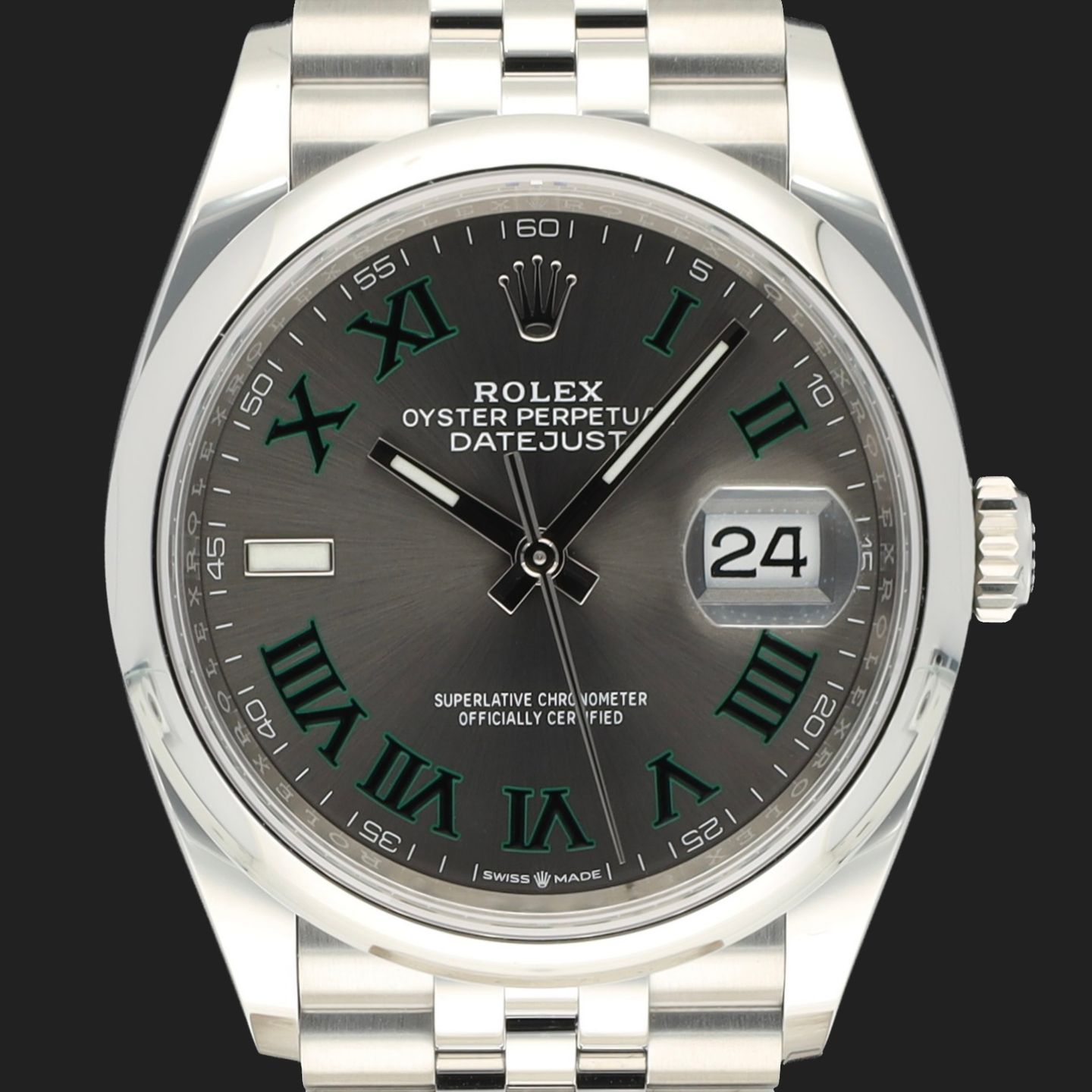 Rolex Datejust 36 126200 (2024) - 36 mm Steel case (2/8)