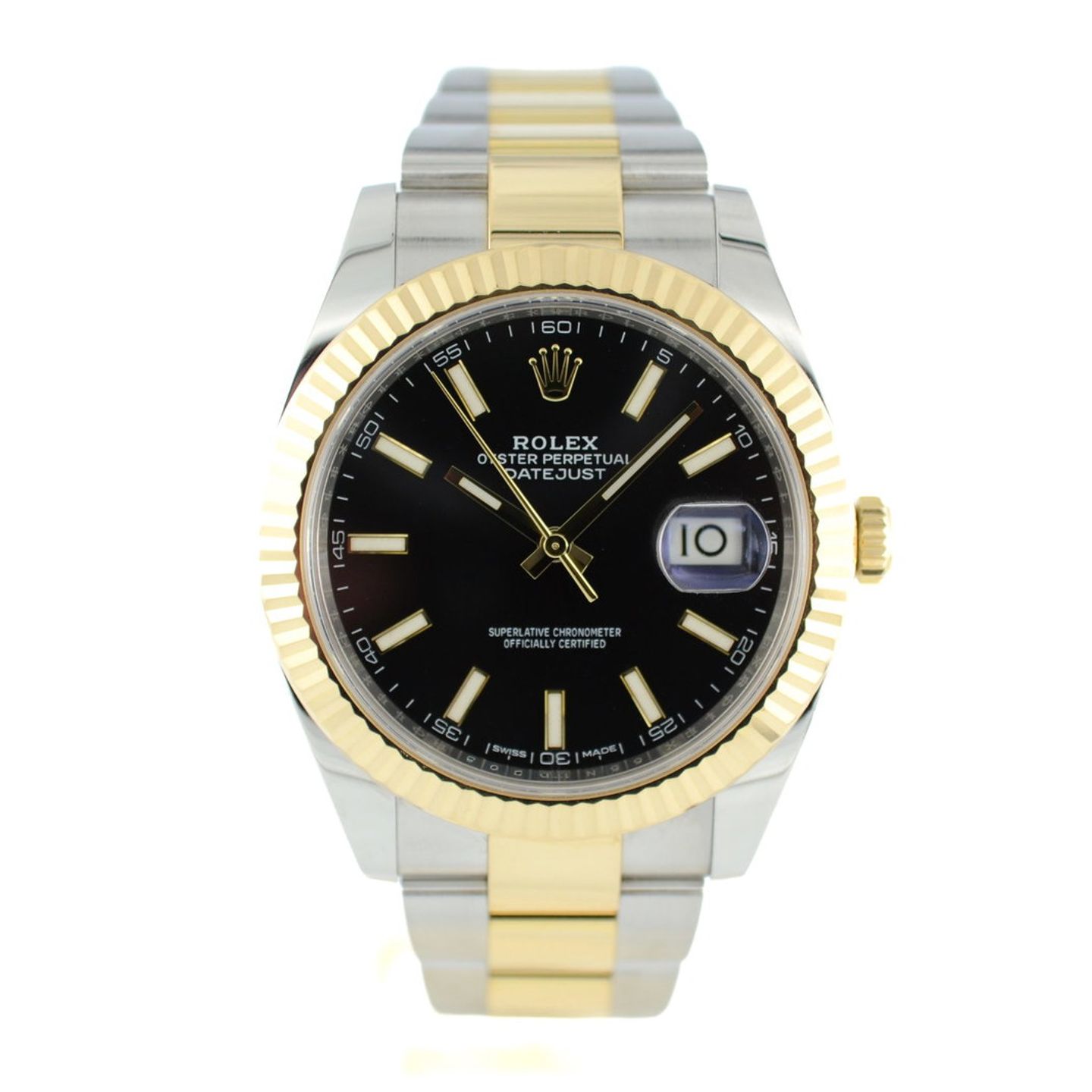 Rolex Datejust 41 126333 (2017) - 41mm Goud/Staal (1/7)