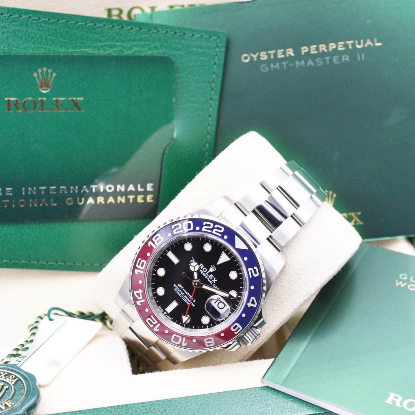 Rolex GMT-Master II 126710BLRO (2022) - Zwart wijzerplaat 40mm Staal (7/7)