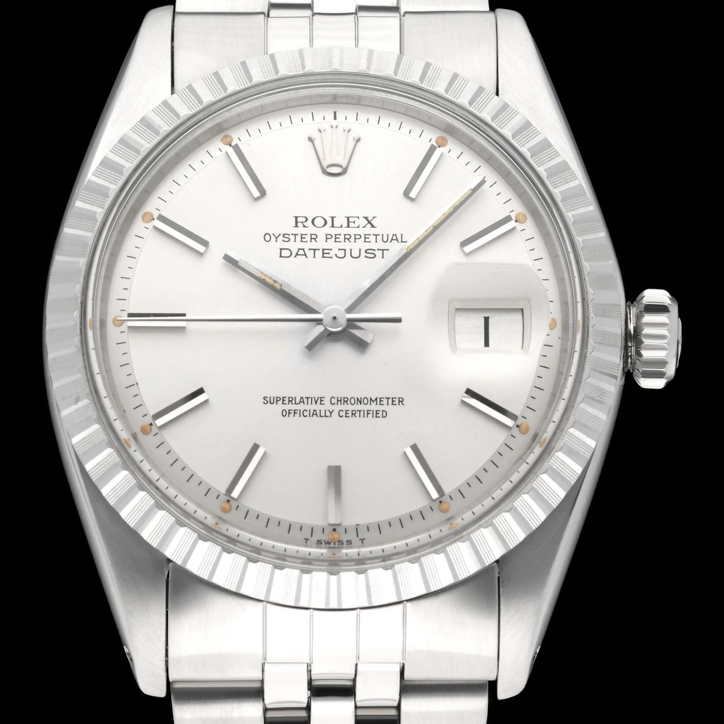 Rolex Datejust 1603 (1978) - Silver dial 36 mm Steel case (1/8)
