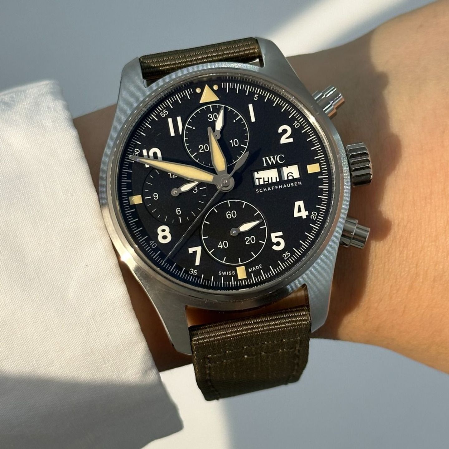 IWC Pilot Spitfire Chronograph IW387901 - (2/8)